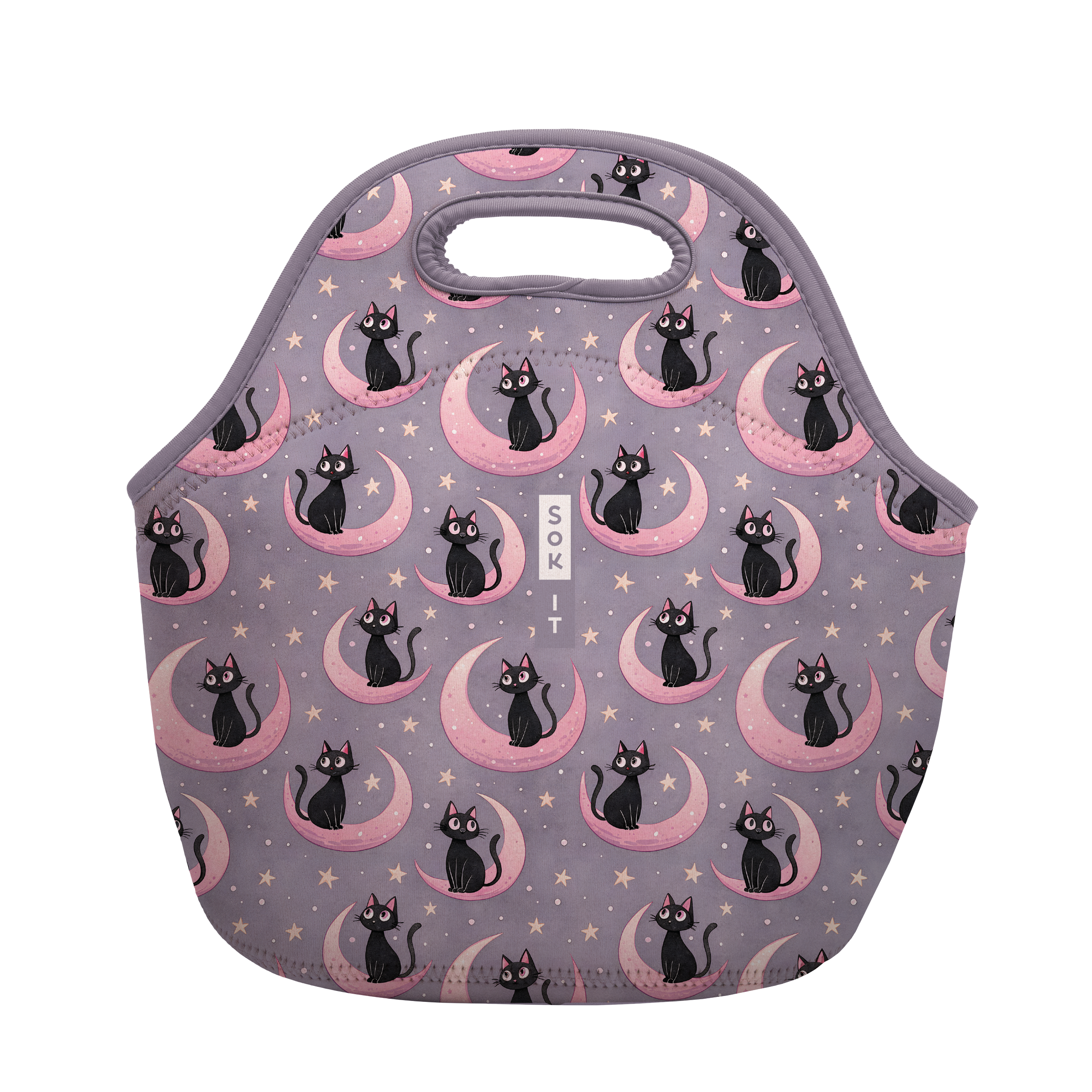 Sok-It LunchTote - Crescent Kitty  