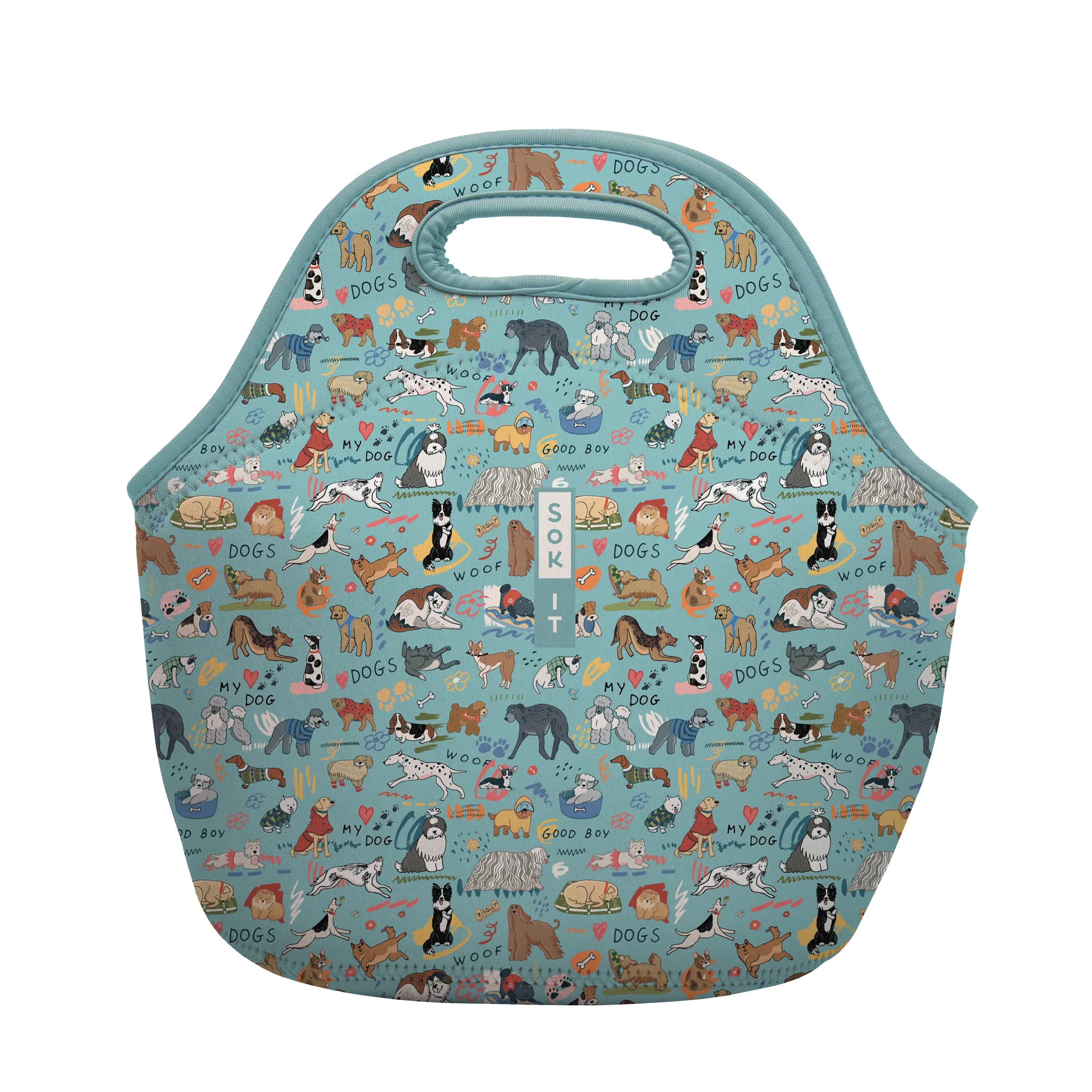 Sok-It LunchTote - Dog Days Forever   LunchTote-Evergreen