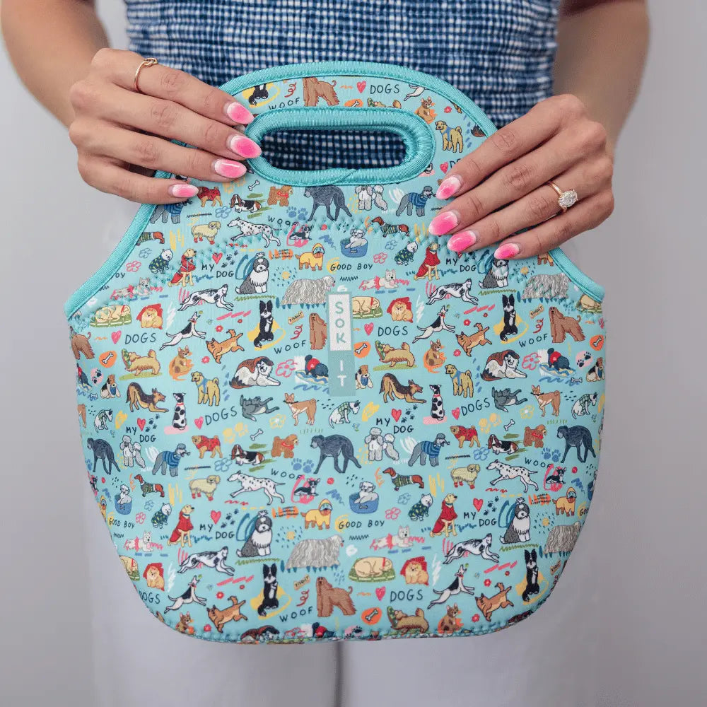 Sok-It LunchTote - Dog Days Forever   LunchTote-Evergreen
