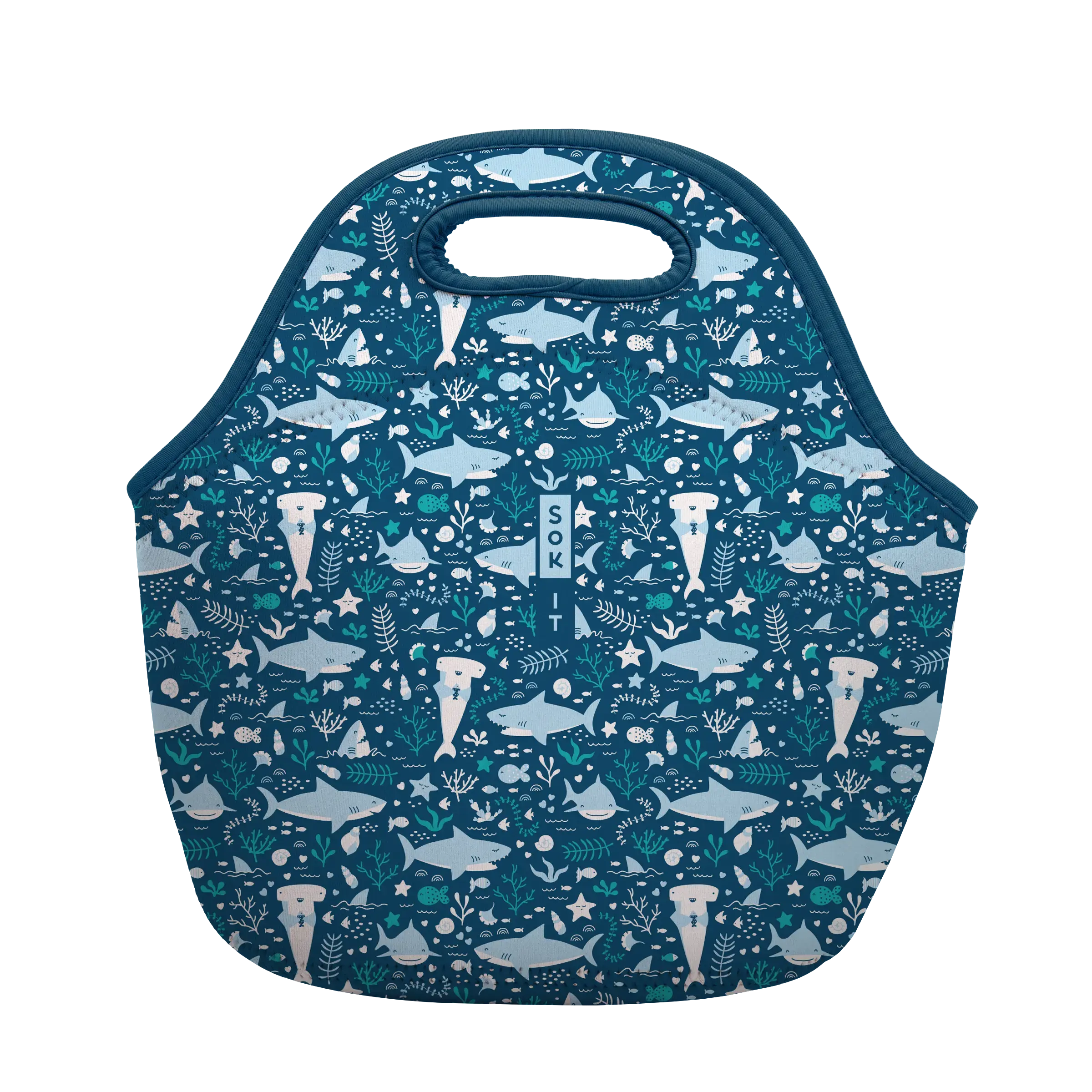 LunchTote - Happy Sharks