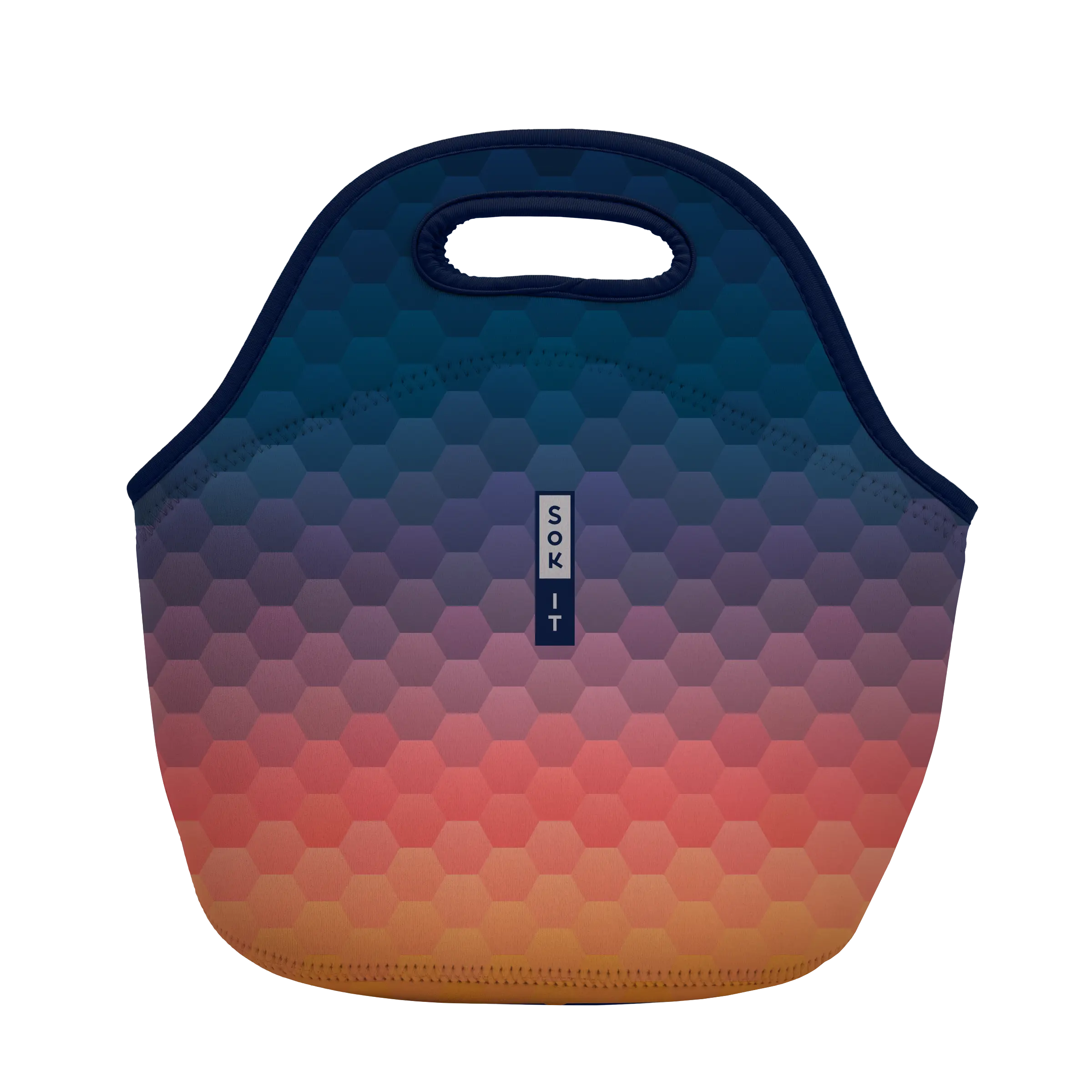 Sok-It LunchTote - Hexagon Sunset   LunchTote-Evergreen