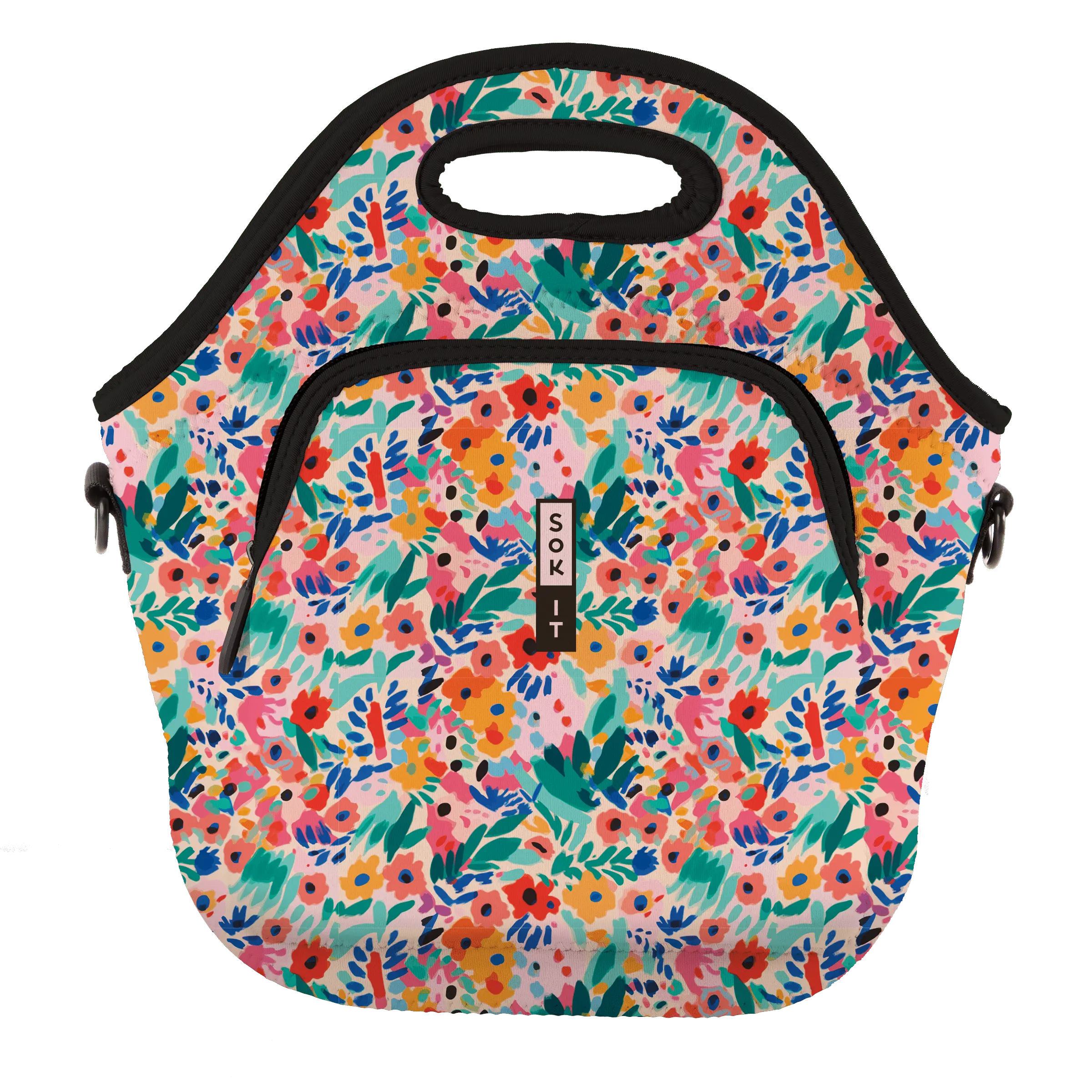 Sok-It LunchTote XL - Abstract Floral   LunchTote-SS Floral