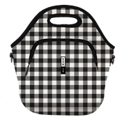 LunchTote XL - B&W Buffalo Check