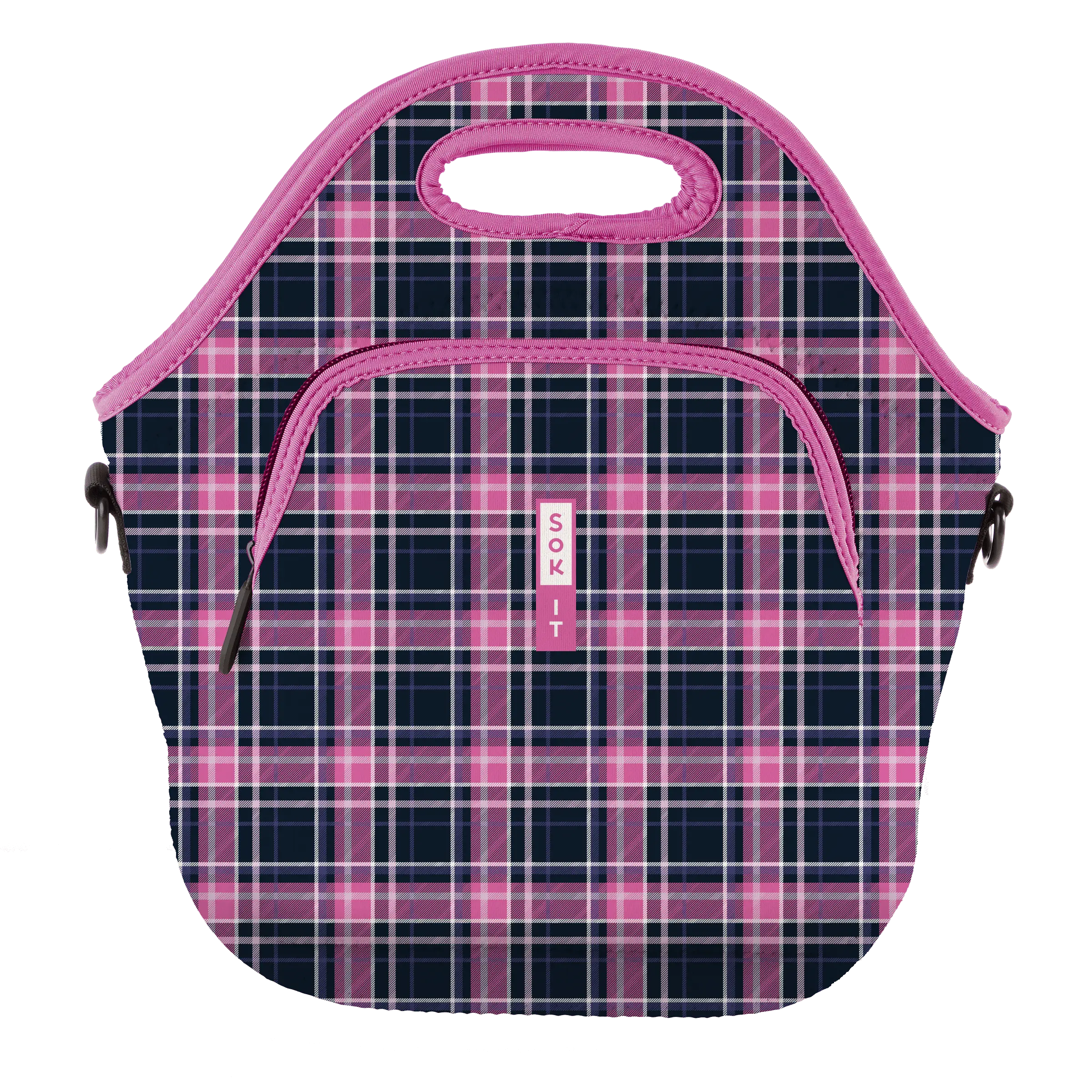 Sok-It LunchTote XL - Berry Plaid   LunchTote-Plaids