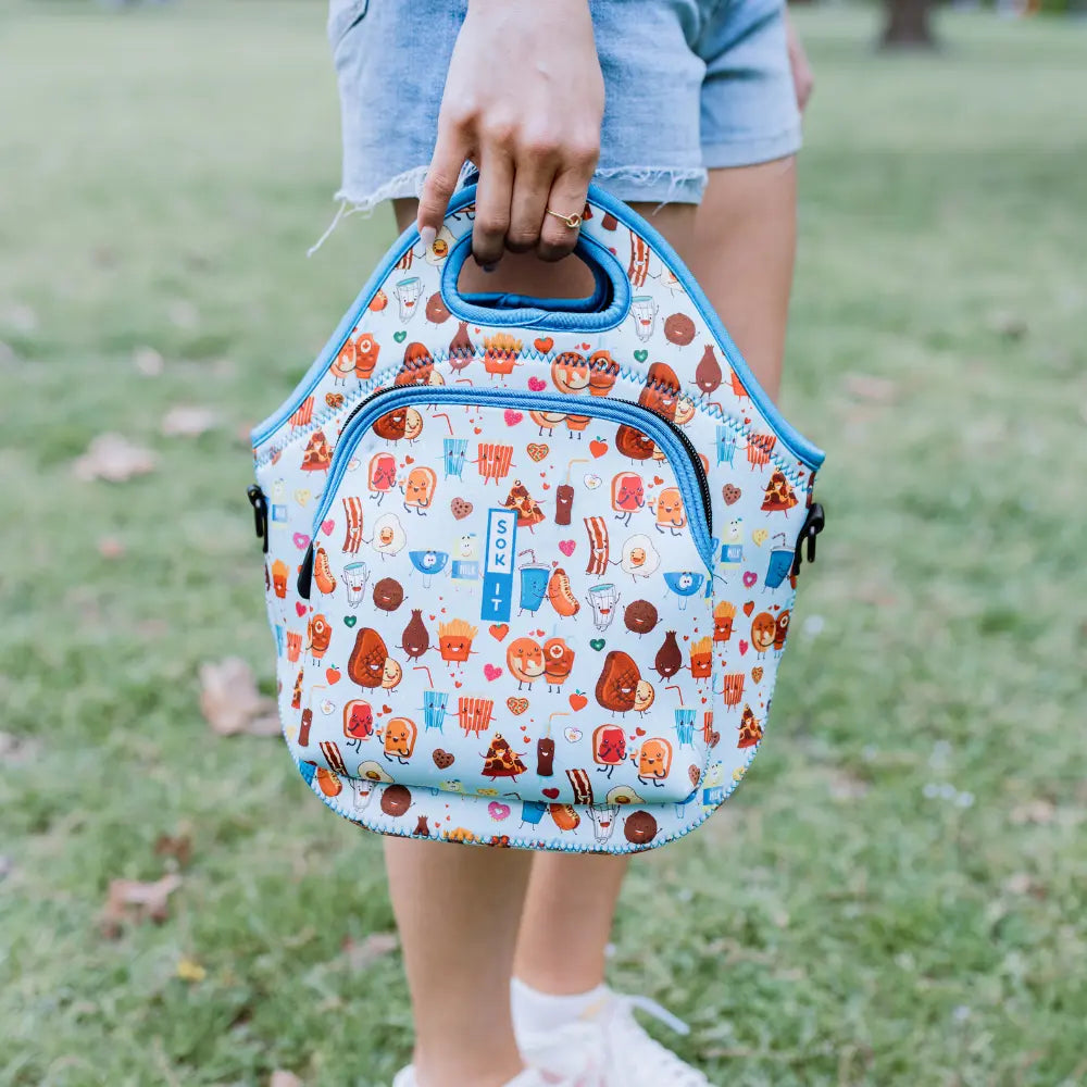 Sok-It LunchTote XL - Bestie Bites   LunchTote-Evergreen