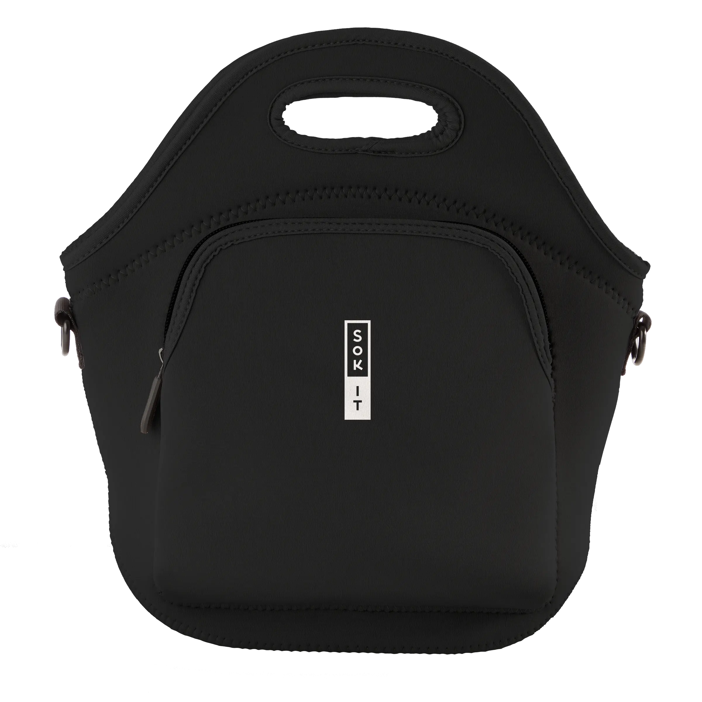 Black Insultated Lunch Bag - LunchToteXL | Sok-It