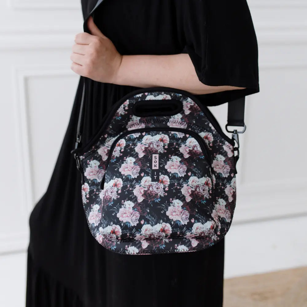Sok-It LunchTote XL - Bloom at Night   LunchTote-Evergreen