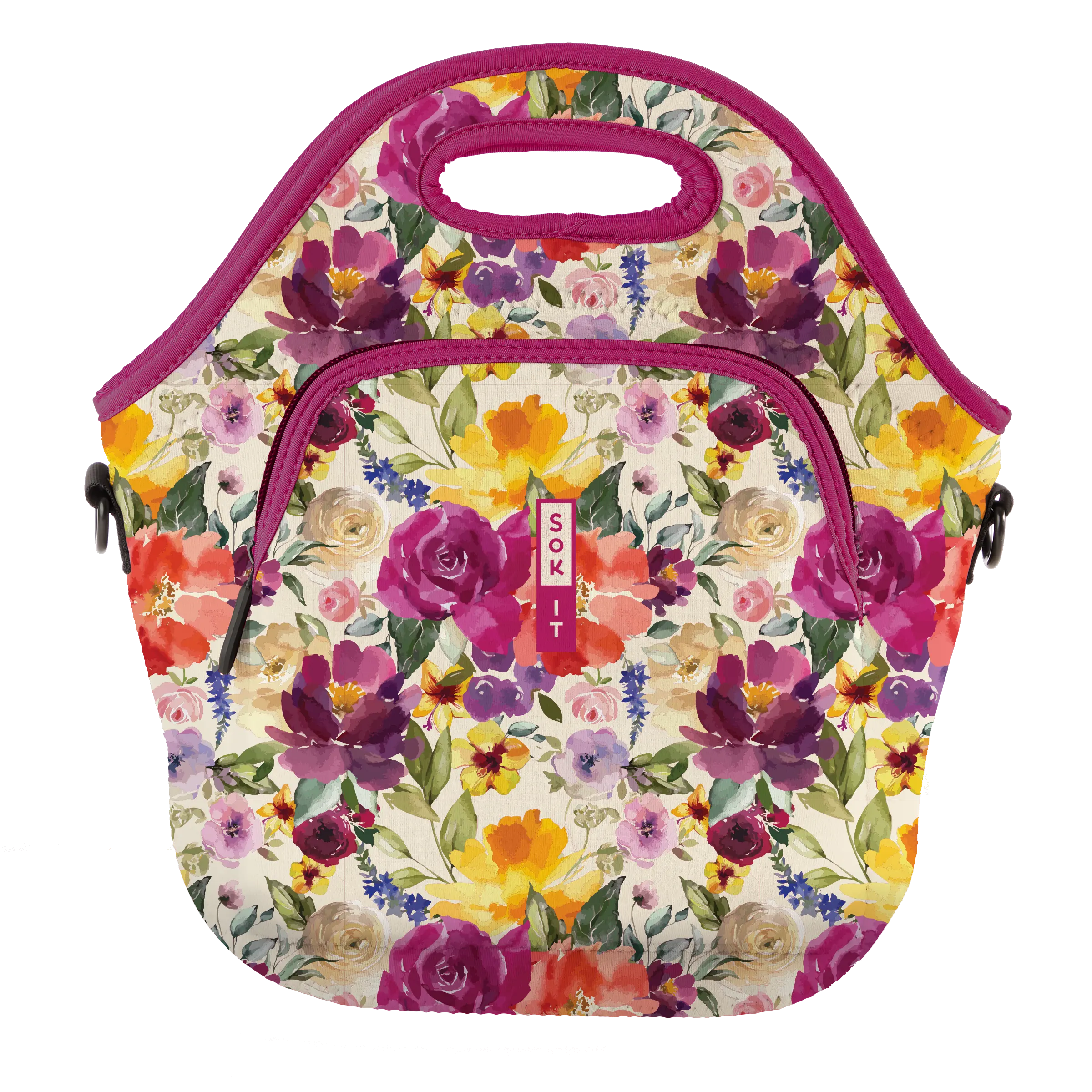 Sok-It LunchTote XL - Blooming Bright   LunchTote-Evergreen