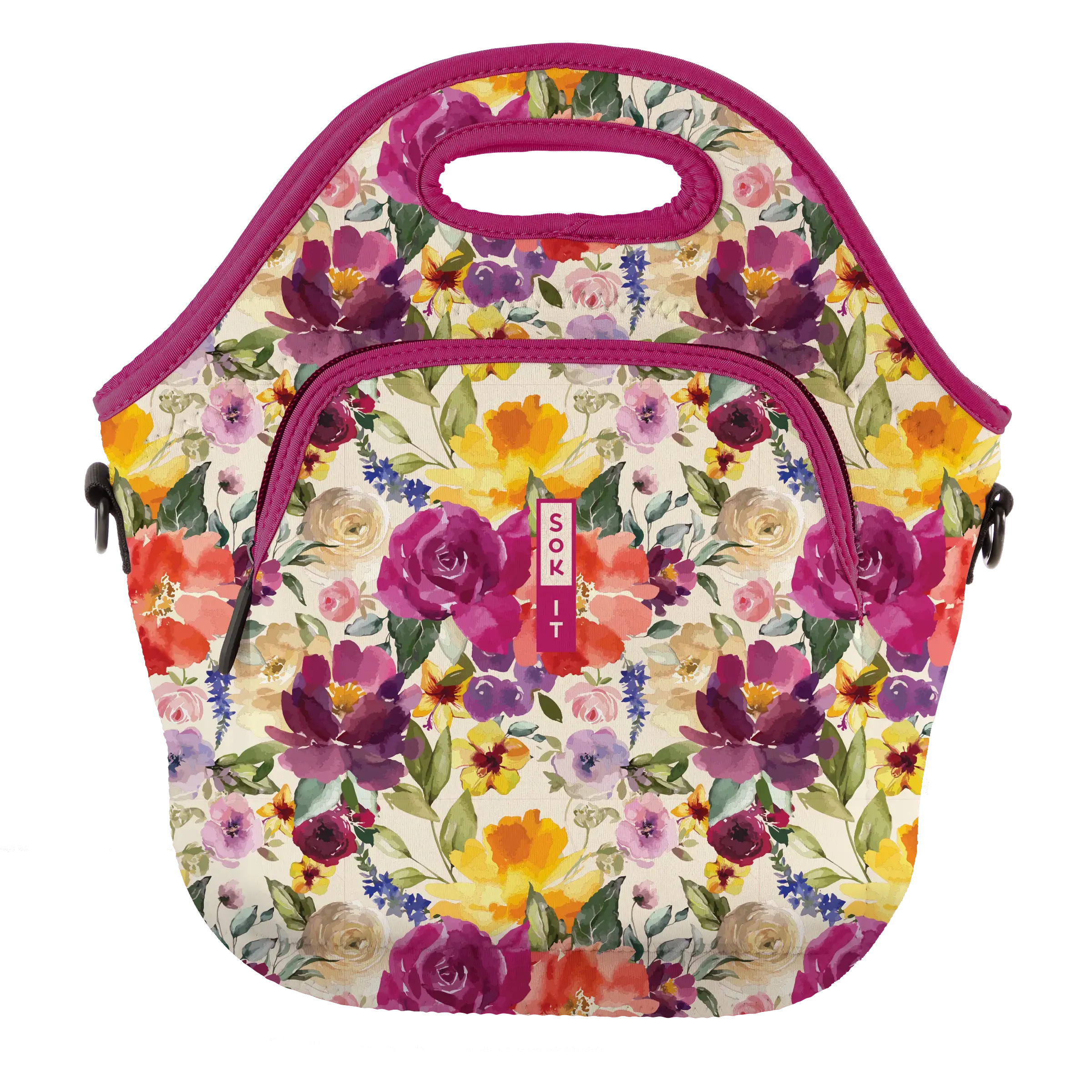 Sok-It LunchTote XL - Blooming Bright   LunchTote-Evergreen