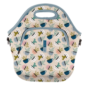 Sok-It LunchTote XL - Botanical Teacups   LunchTote-Evergreen