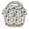 Sok-It LunchTote XL - Botanical Teacups   LunchTote-Evergreen
