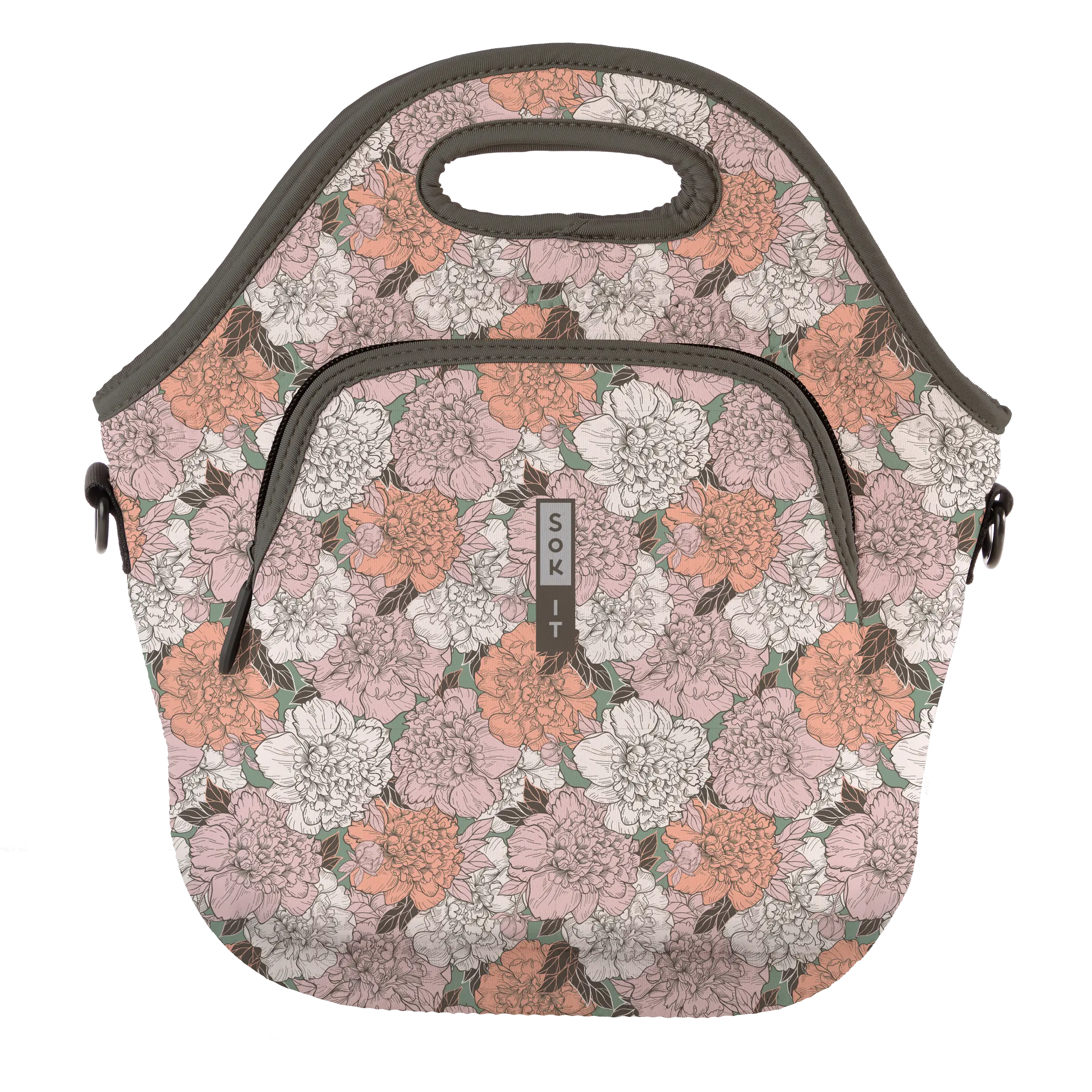 Sok-It LunchTote XL - Carnations   LunchTote-Evergreen