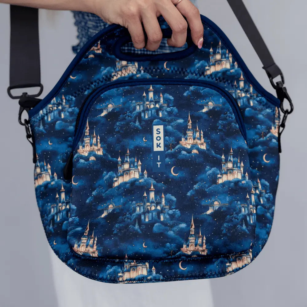 Sok-It LunchTote  XL - Castle in the Sky   LunchTote-Halloween Holiday