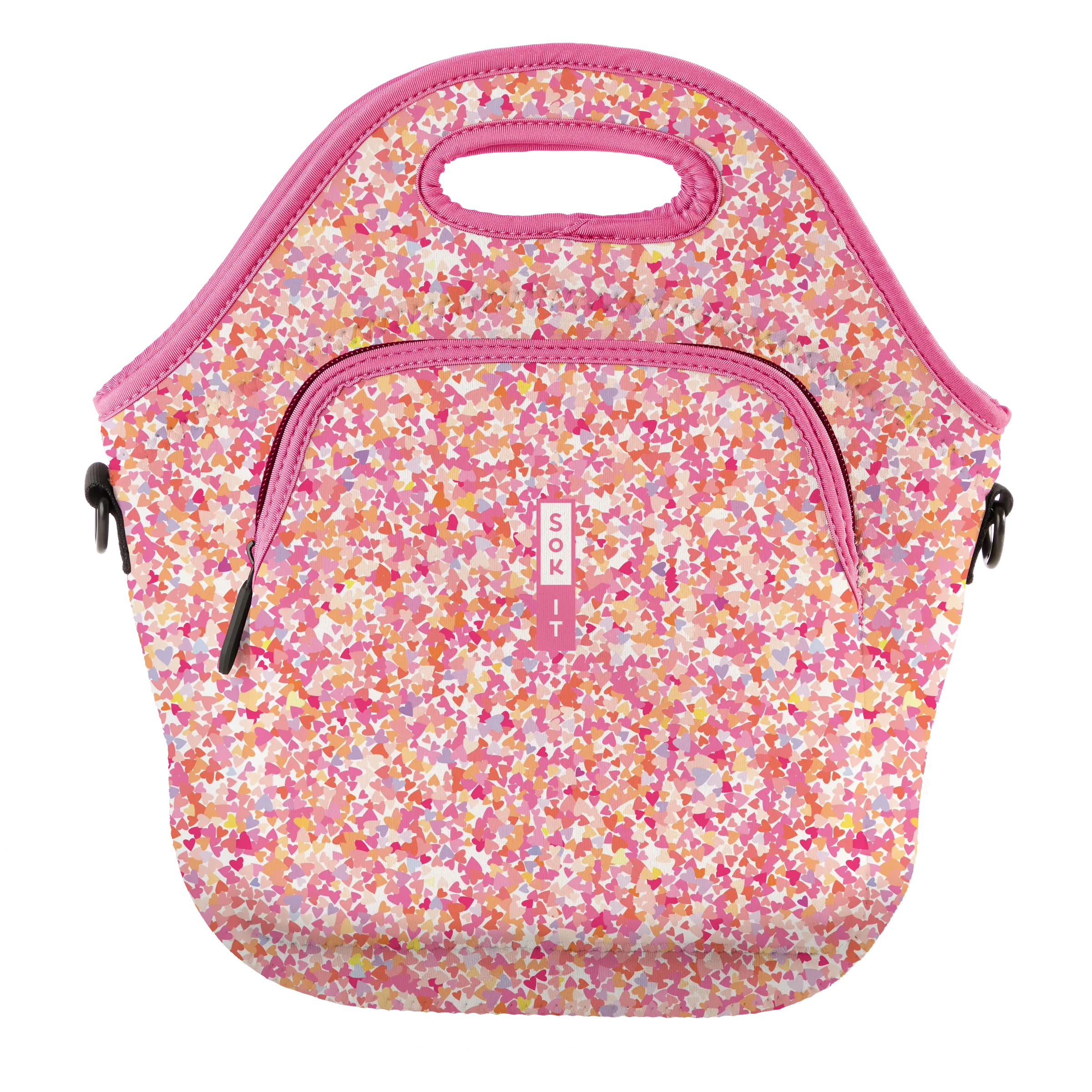 Sok-It LunchTote XL - Floral Hearts   LunchTote-Spring Holiday