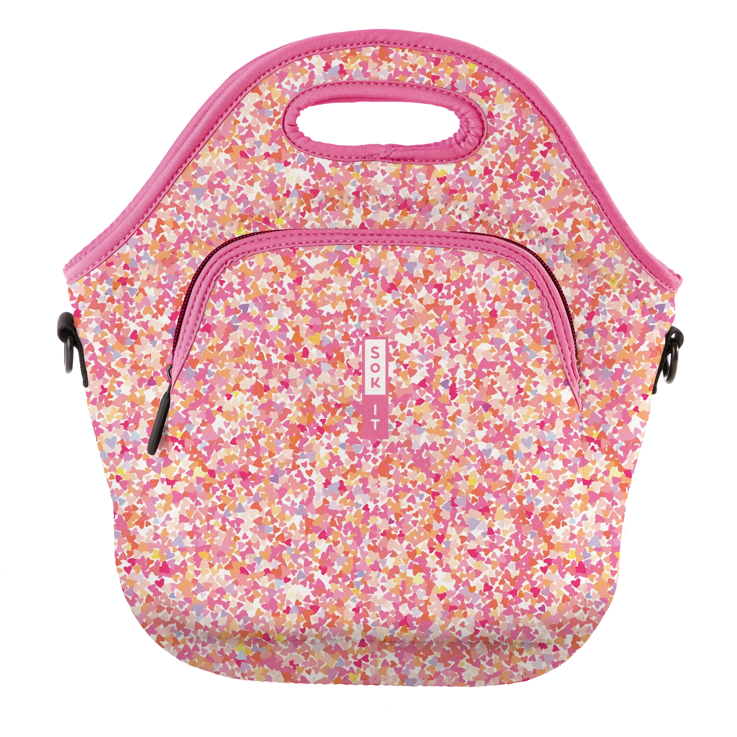 LunchTote XL - Floral Hearts