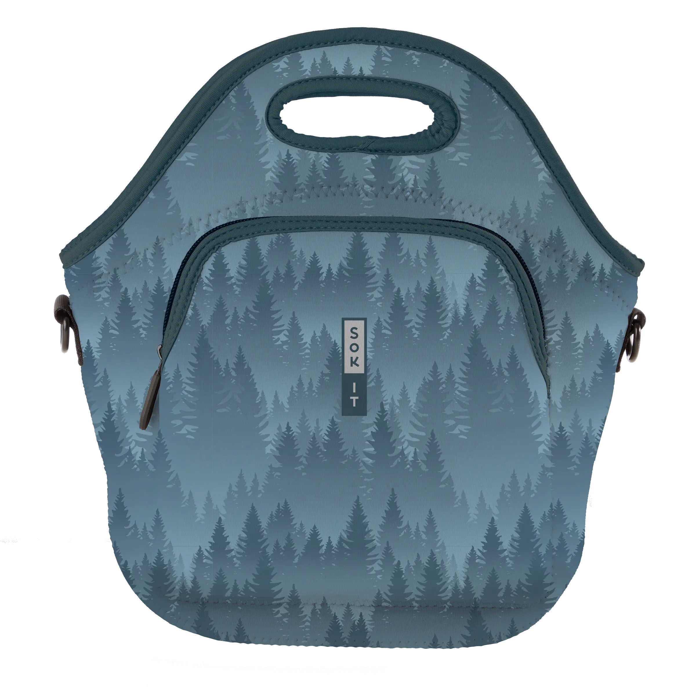 Sok-It LunchTote XL - Foggy Woods   LunchTote-Evergreen