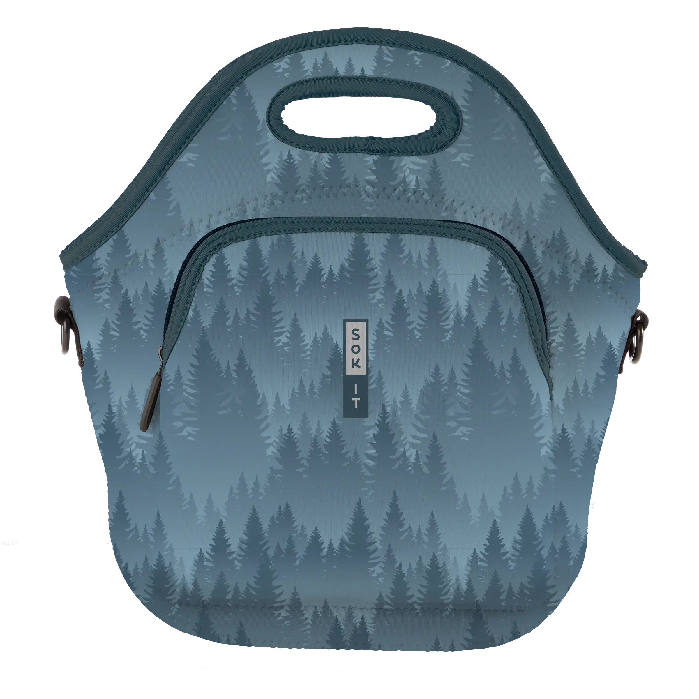 LunchTote XL - Foggy Woods