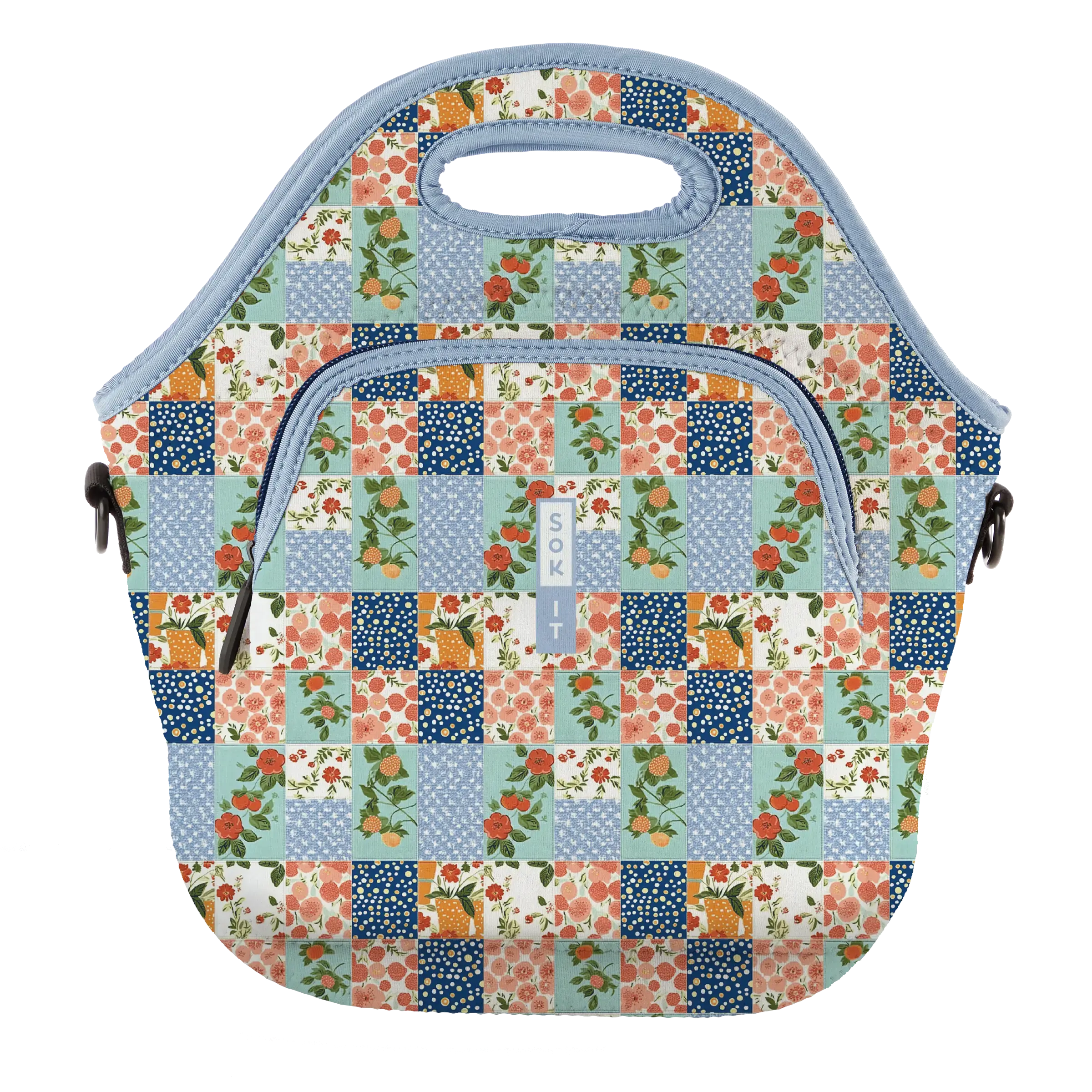 LunchTote XL - Garden Quilt
