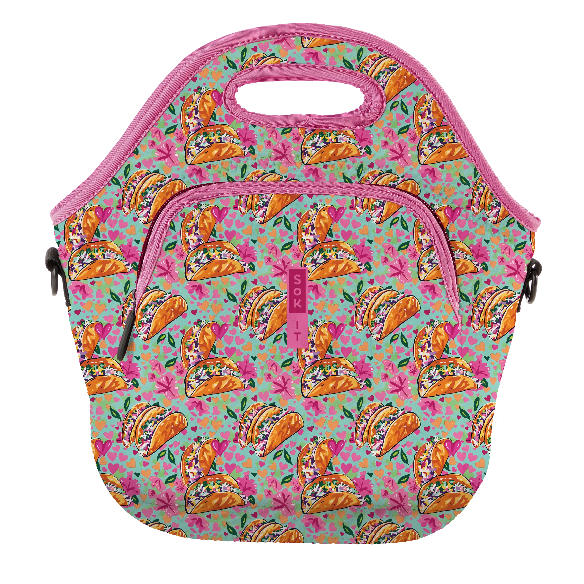 Sok-It LunchTote XL - Give 'Em Something To Taco 'Bout   LunchTote-Evergreen