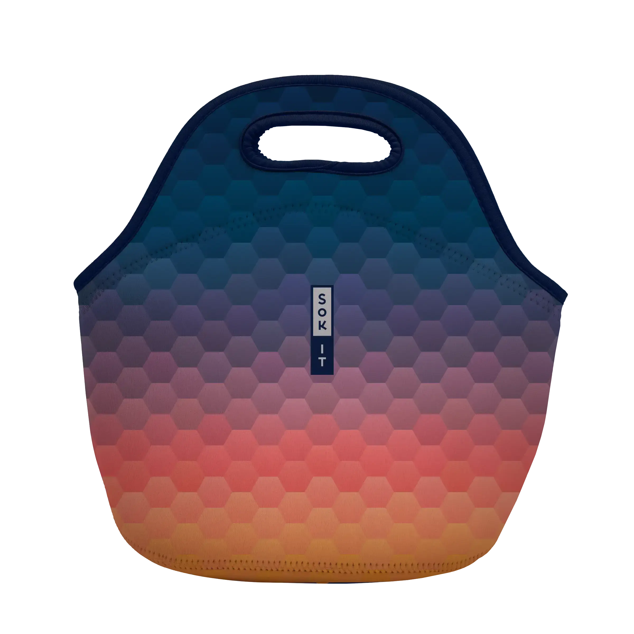LunchTote - Hexagon Sunset