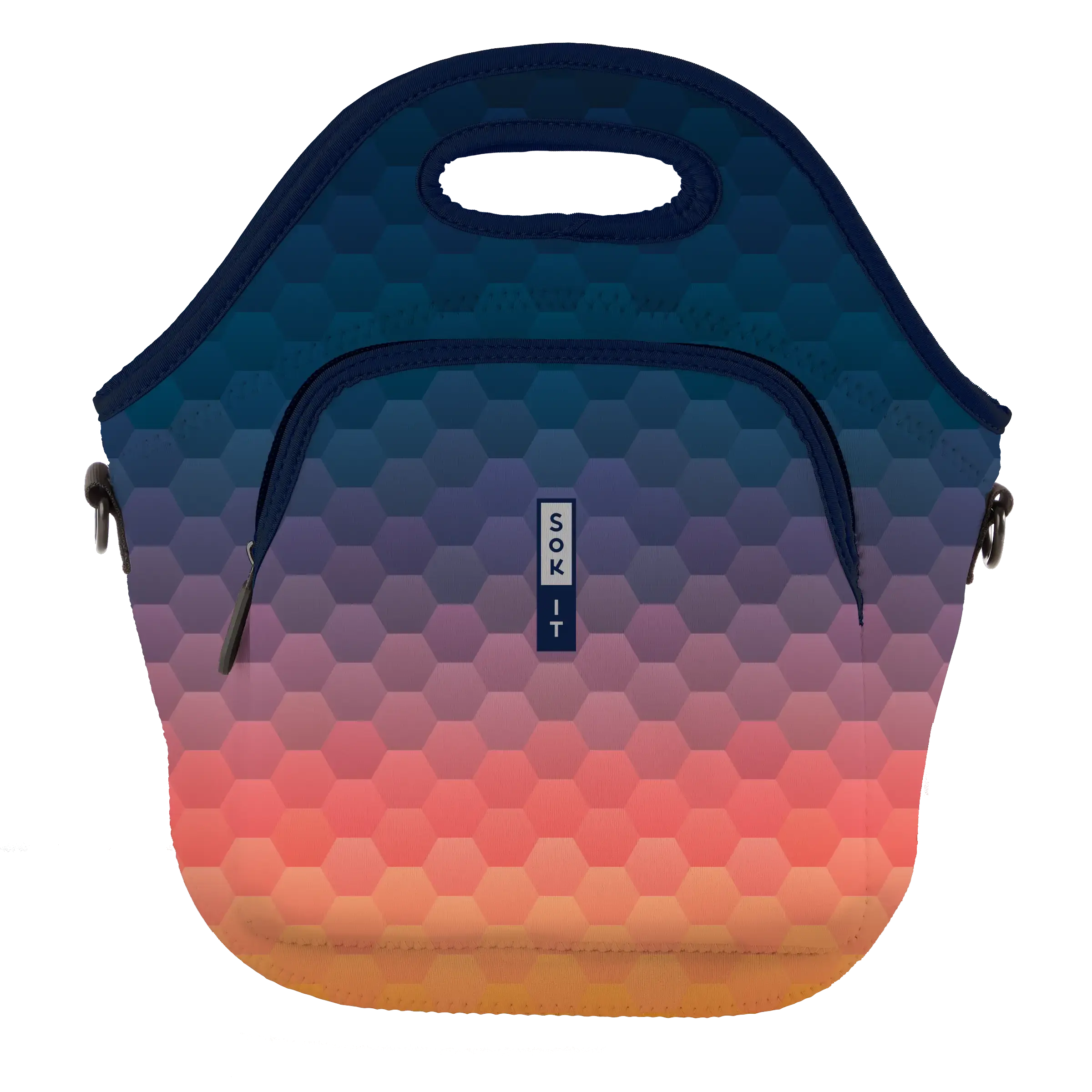 LunchTote XL - Hexagon Sunset