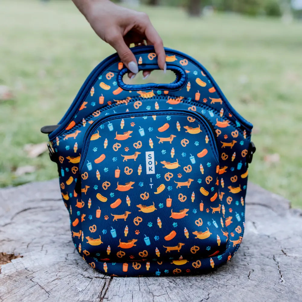 Sok-It LunchTote XL - Hot Dawgs   LunchTote-Summer Holiday