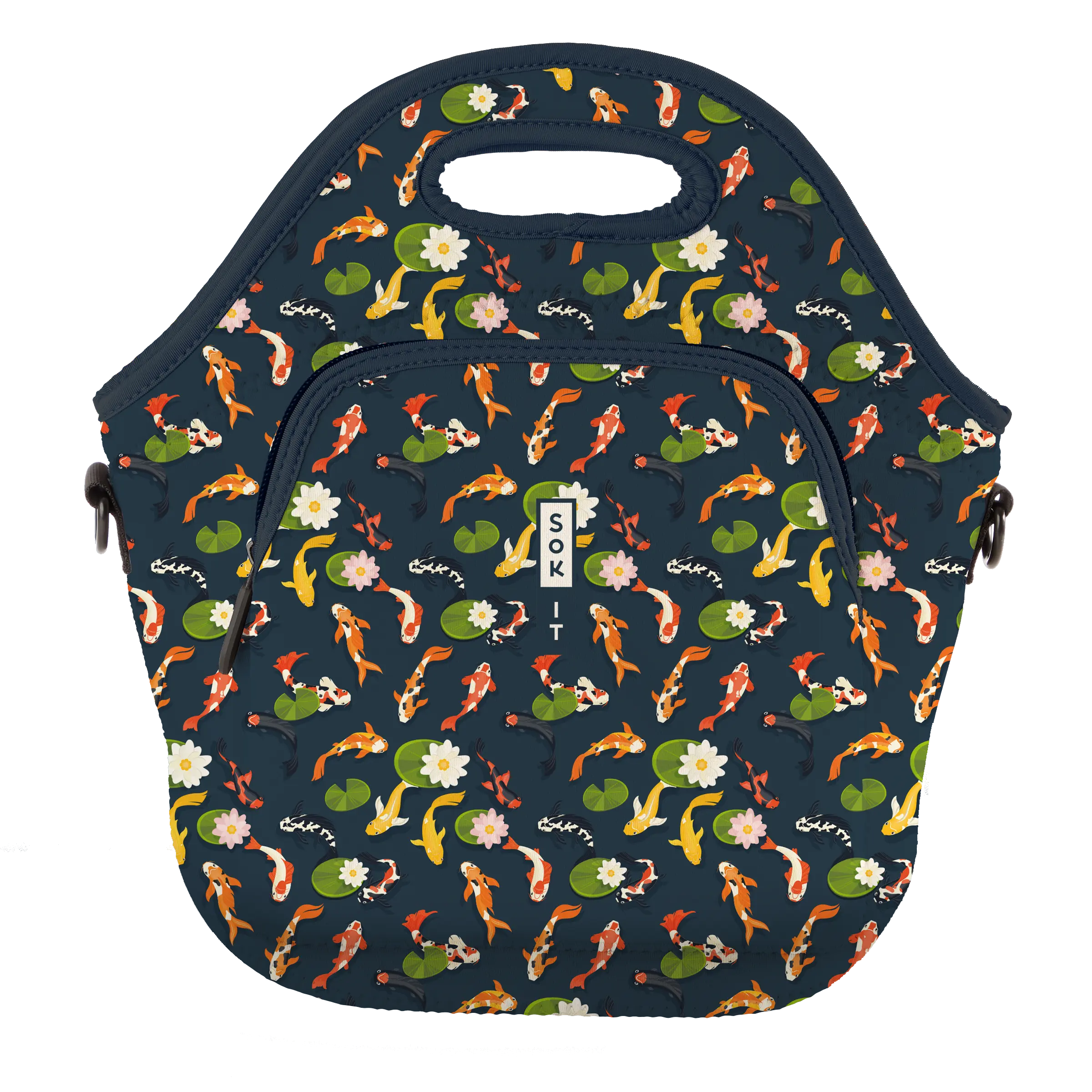 Sok-It LunchTote XL - Koi Garden   LunchTote-Evergreen