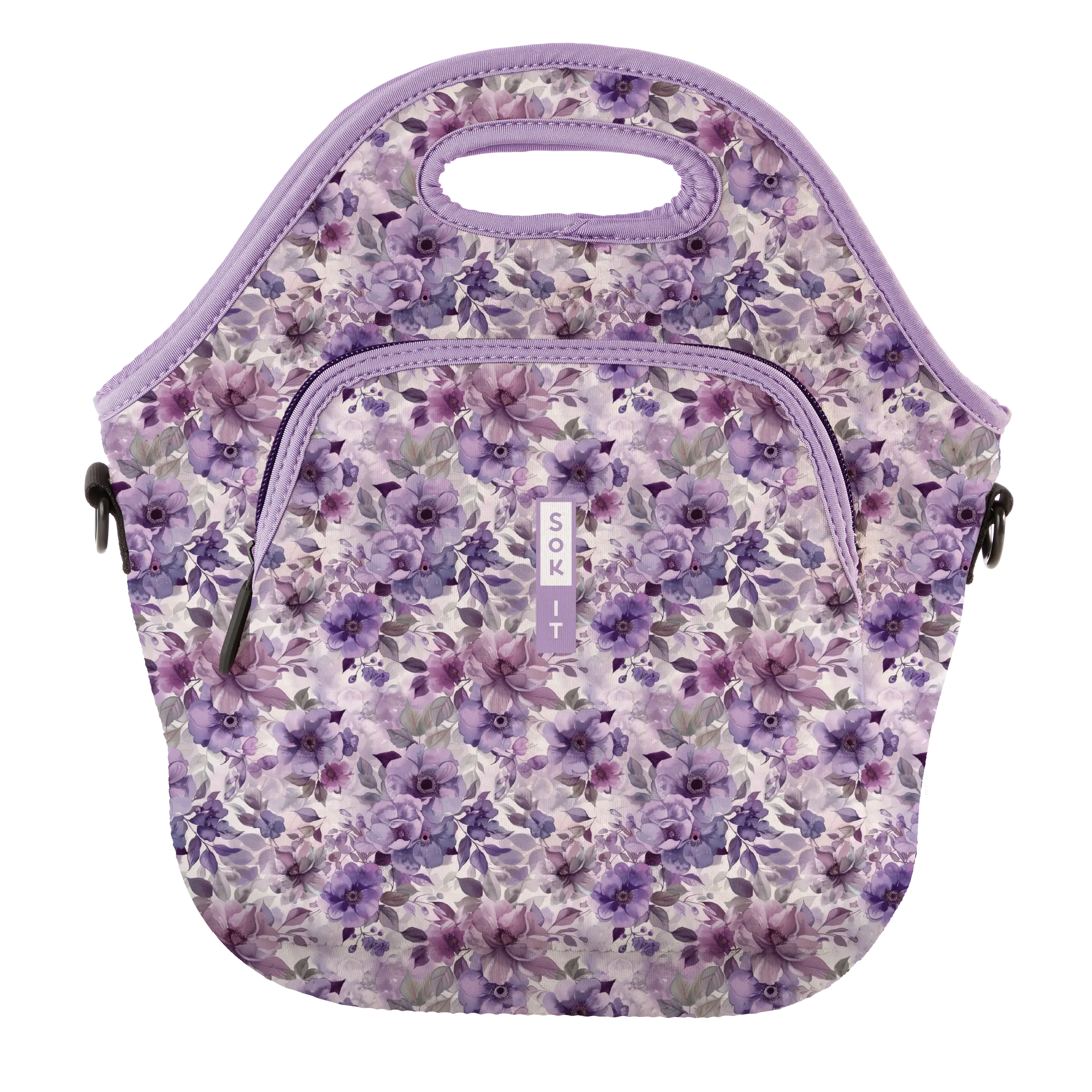 Sok-It LunchTote XL - Lilac Meadows  