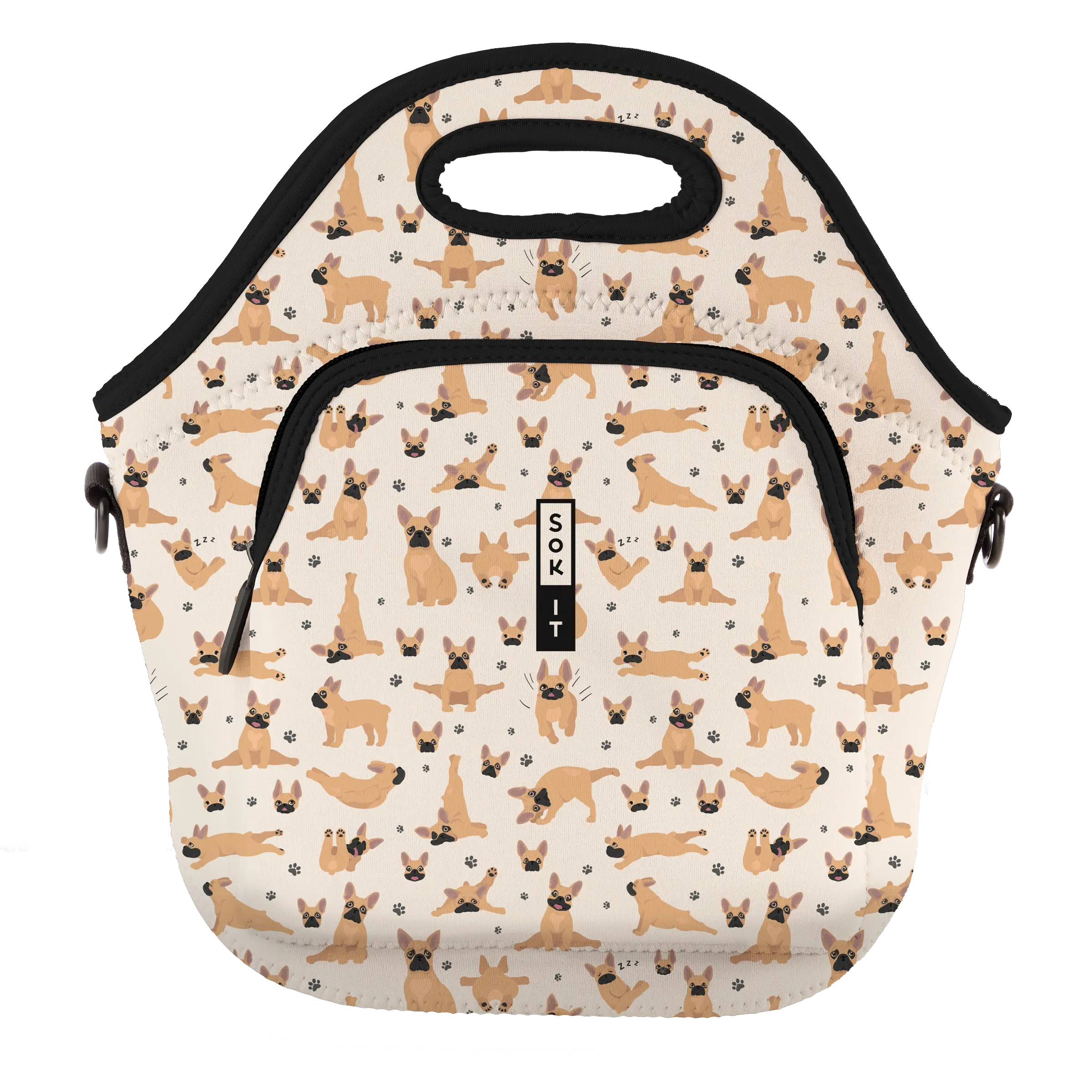 Sok-It LunchTote  XL - Pardon My Frenchie   LunchTote-Evergreen