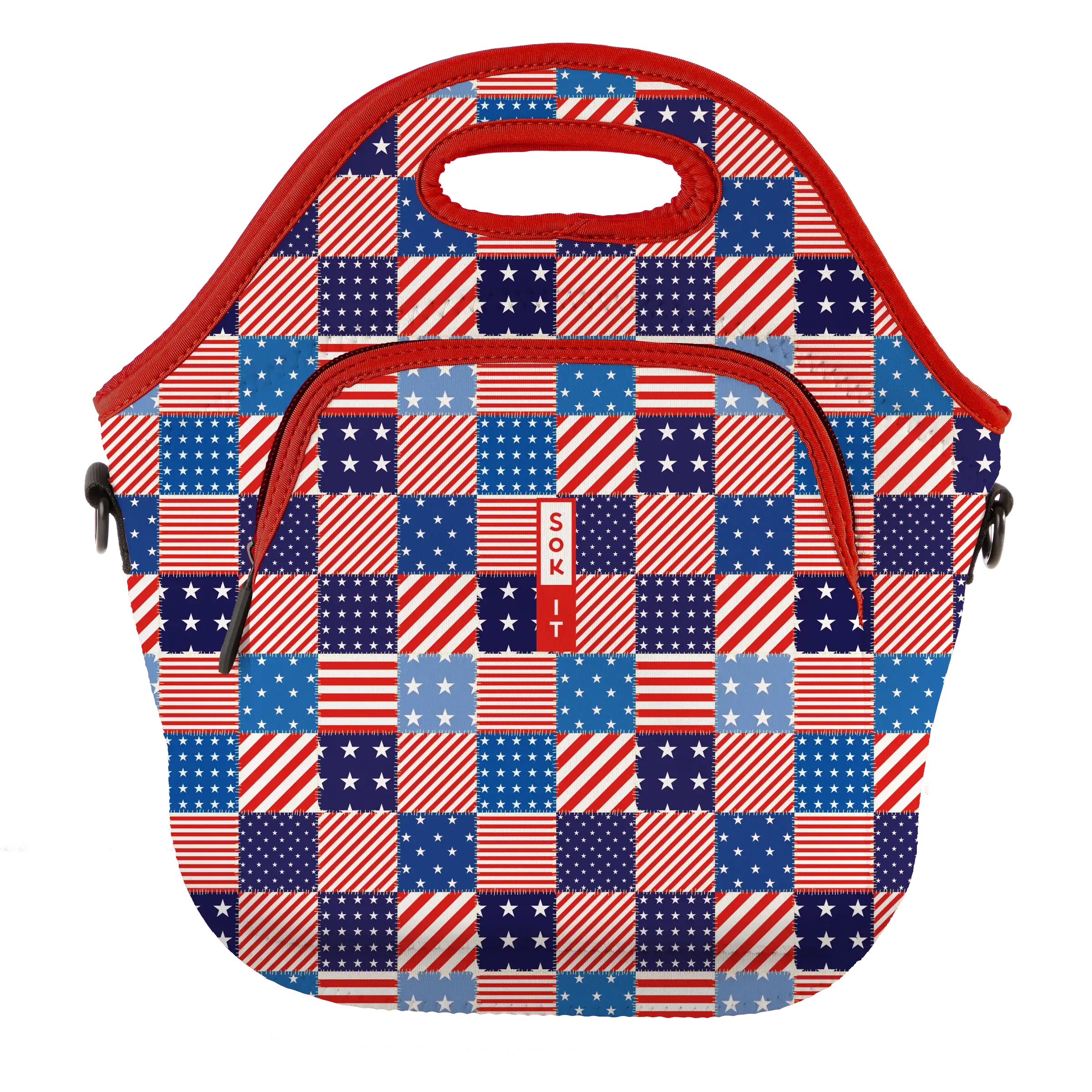 LunchTote XL - Patriotic Patchwork