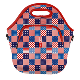 LunchTote XL - Patriotic Patchwork