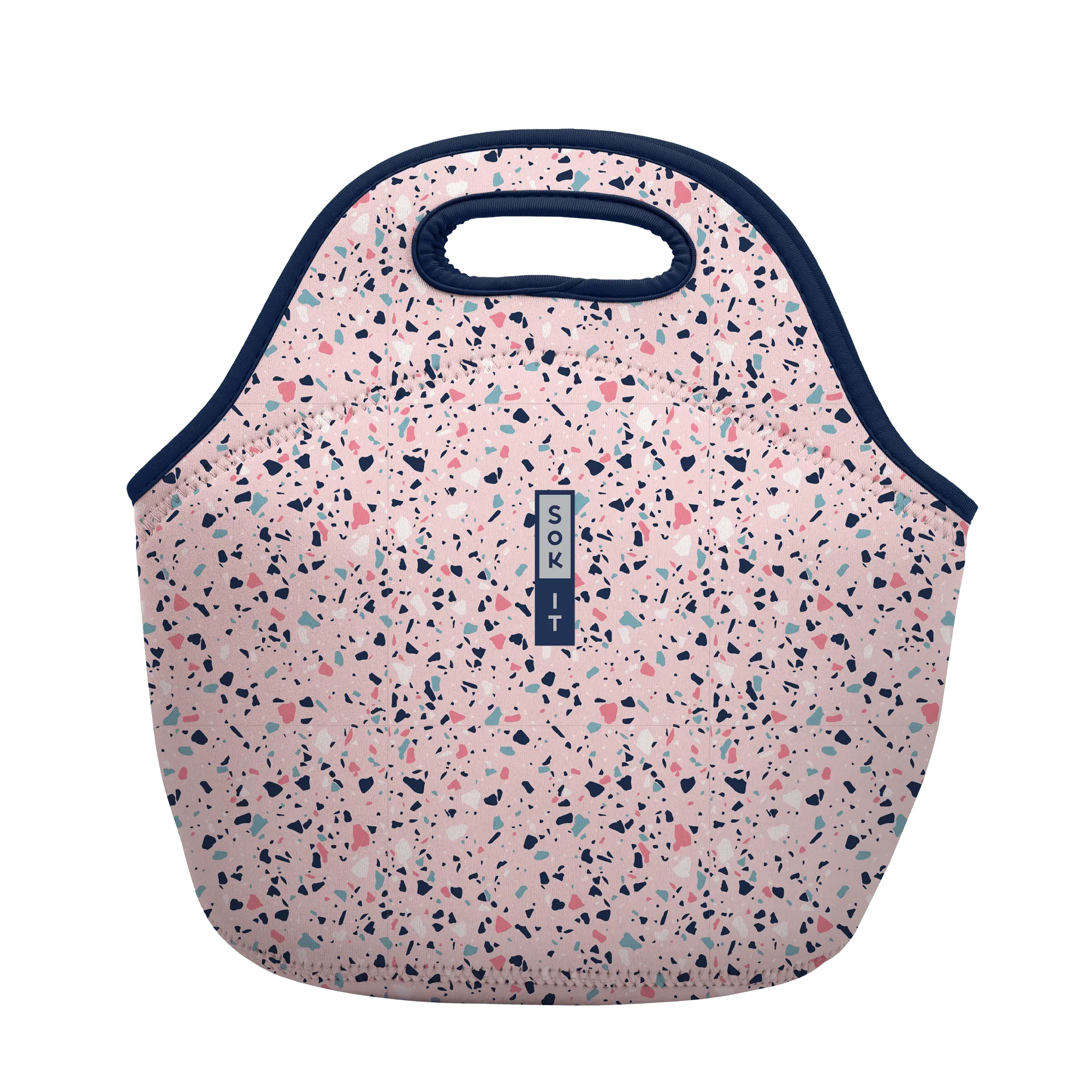 Sok-It LunchTote - Pink Terrazzo   LunchTote-Novelty