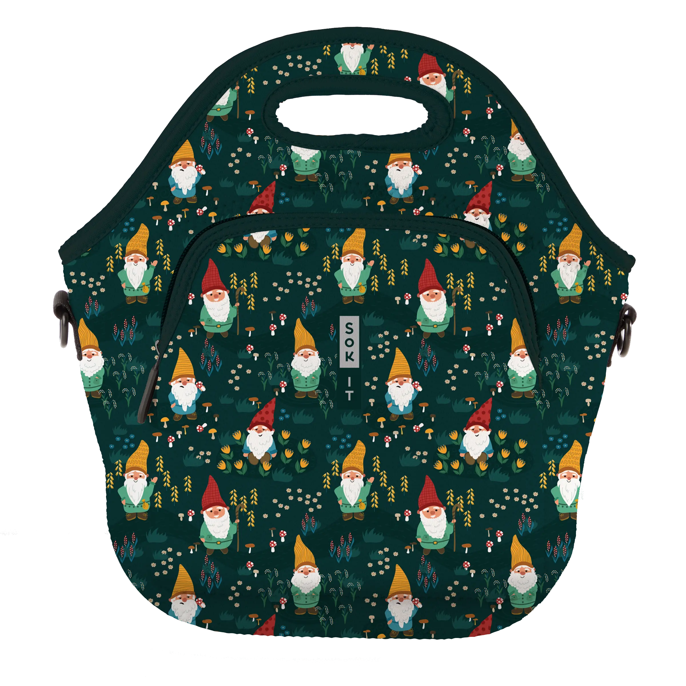Sok-It LunchTote XL - Rollin' with my Gnomies   LunchTote-Evergreen