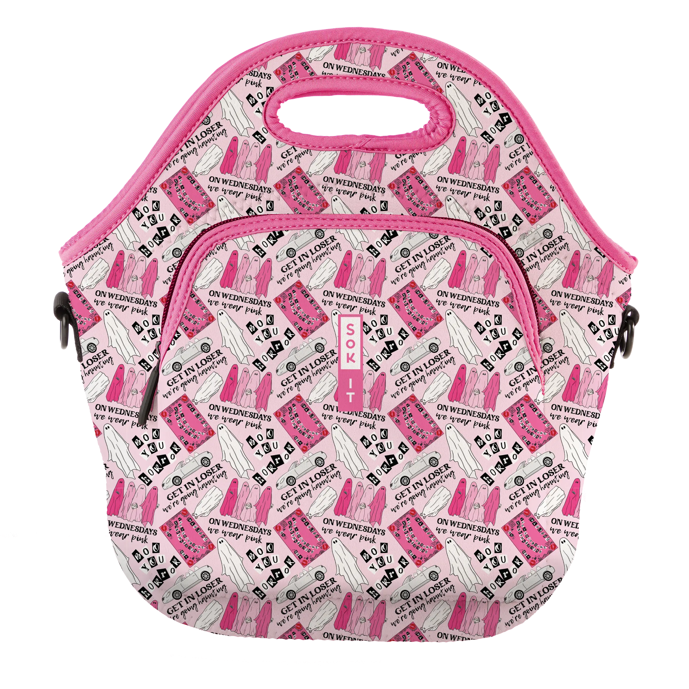 Sok-It LunchTote XL - She Doesn't Even Ghost Here   LunchTote-Halloween Holiday