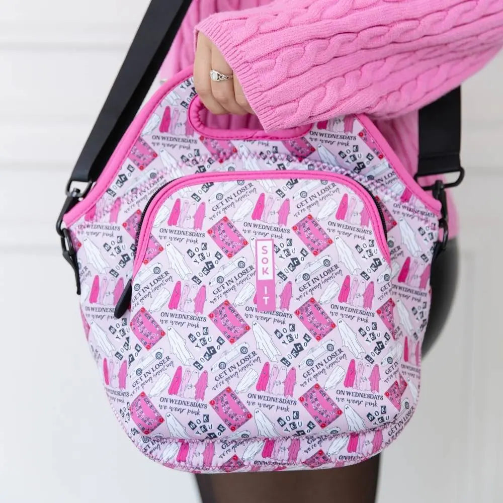 Sok-It LunchTote XL - She Doesn't Even Ghost Here   LunchTote-Halloween Holiday