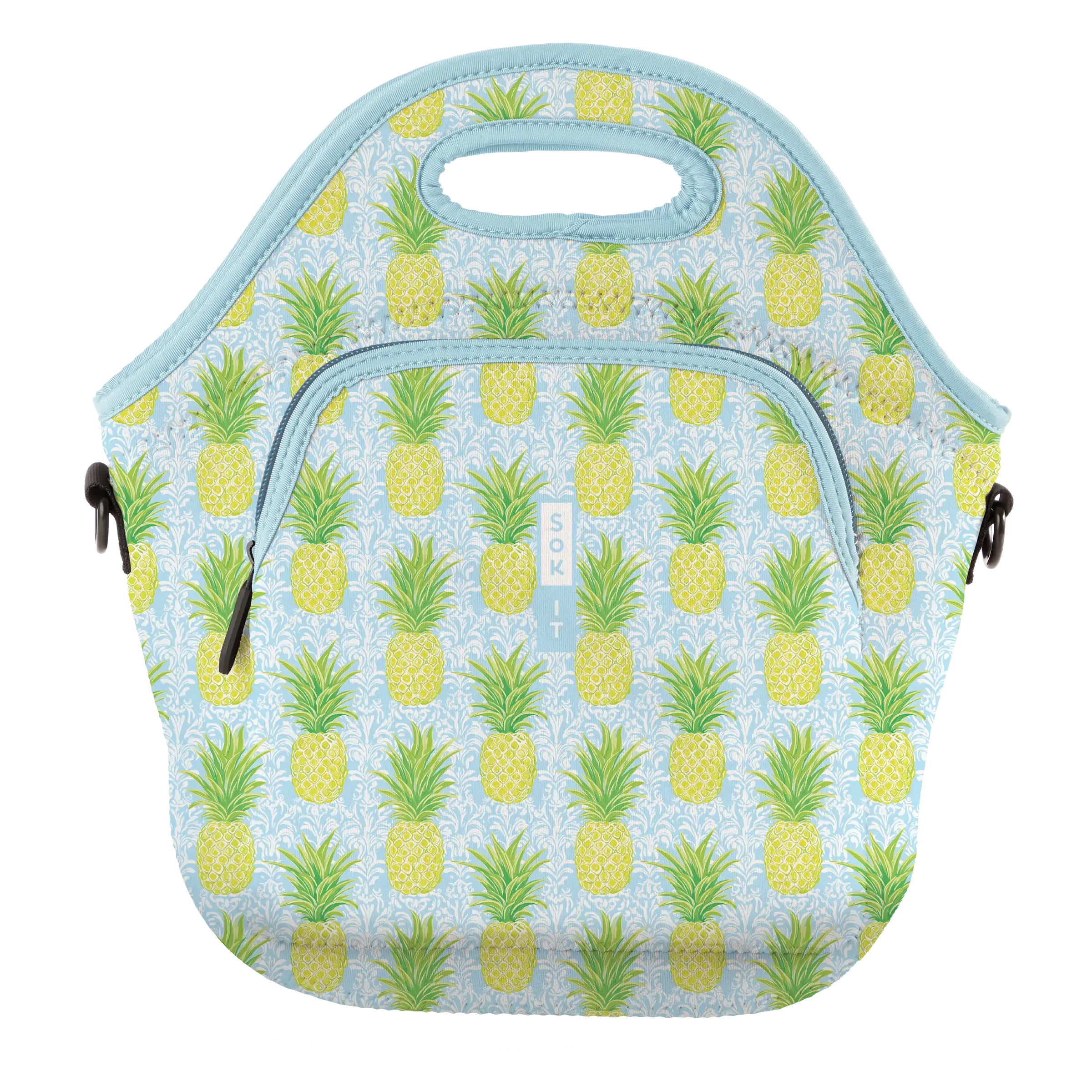 LunchTote XL - The Preppy Pineapple