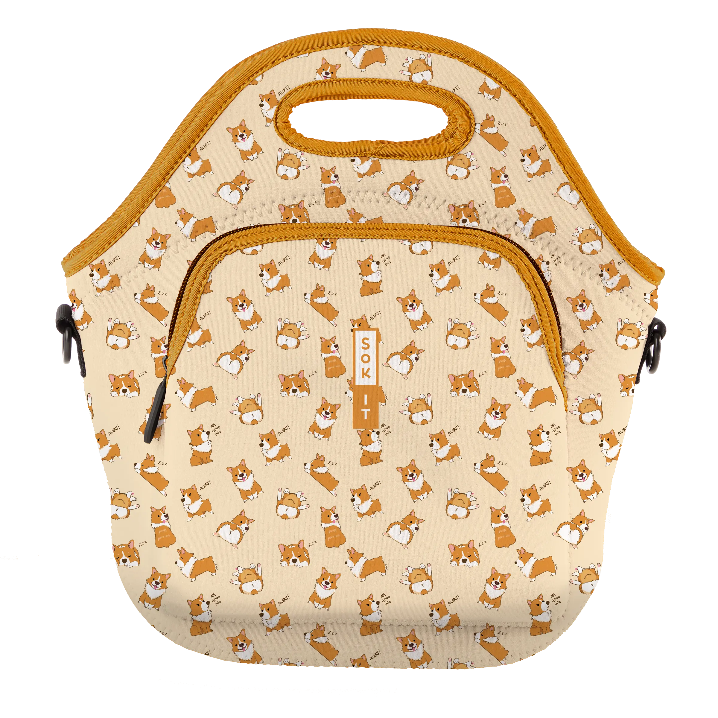 Sok-It LunchTote  XL - Too Corgi to Function   LunchTote-Evergreen