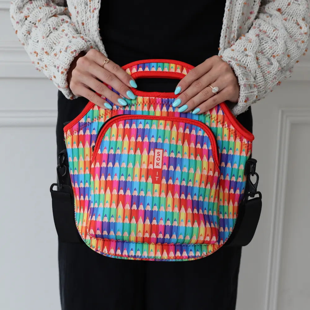 Sok-It LunchTote XL - Work of Art   LunchTote-Evergreen