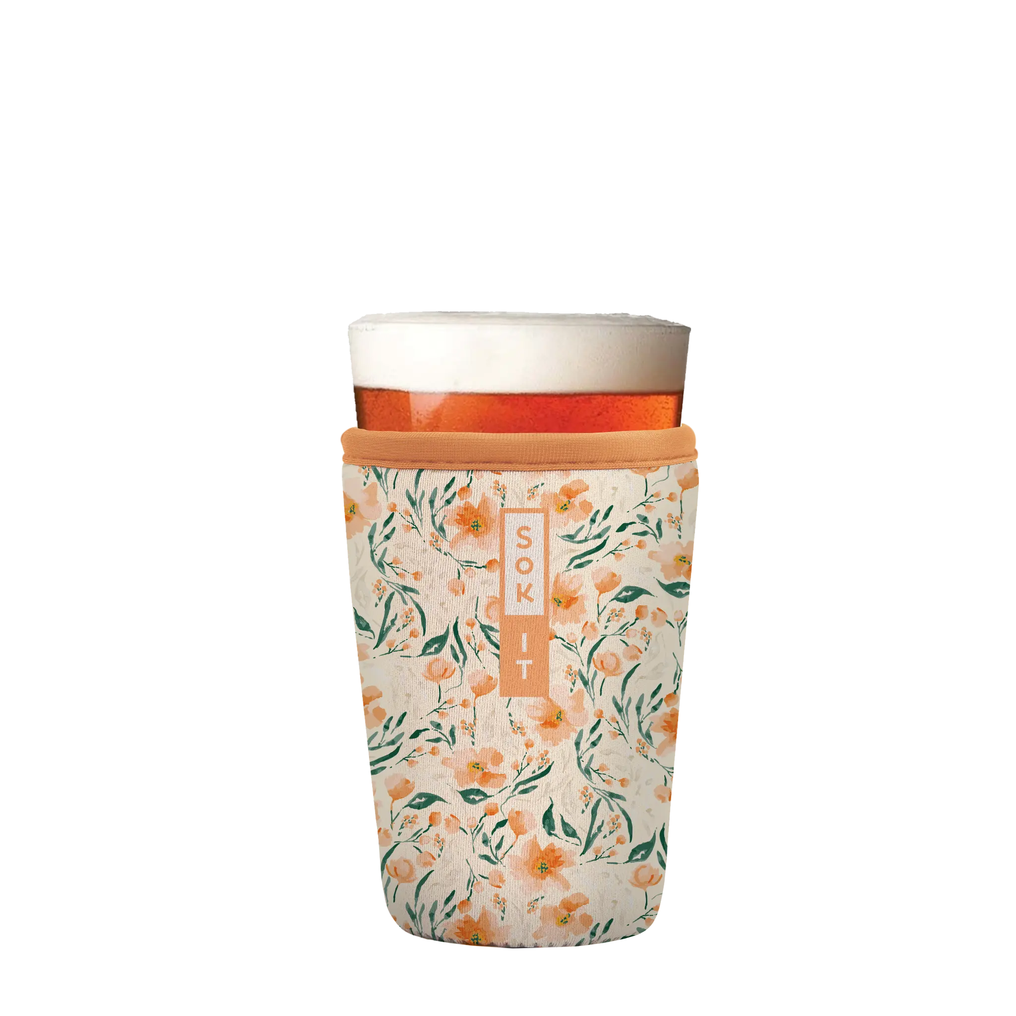 Sok-It PintGlassSok - Blush Blossoms   PintGlassSok-Evergreen