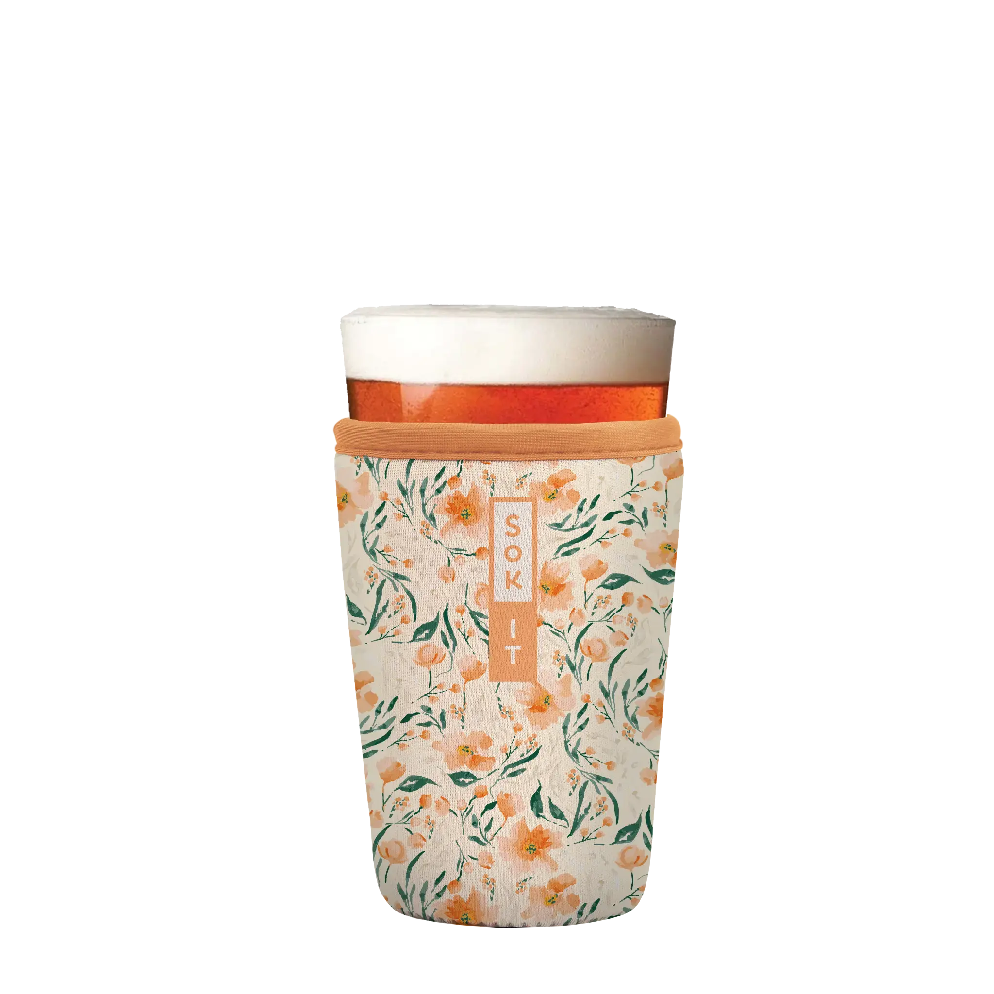 Sok-It PintGlassSok - Blush Blossoms   PintGlassSok-Evergreen
