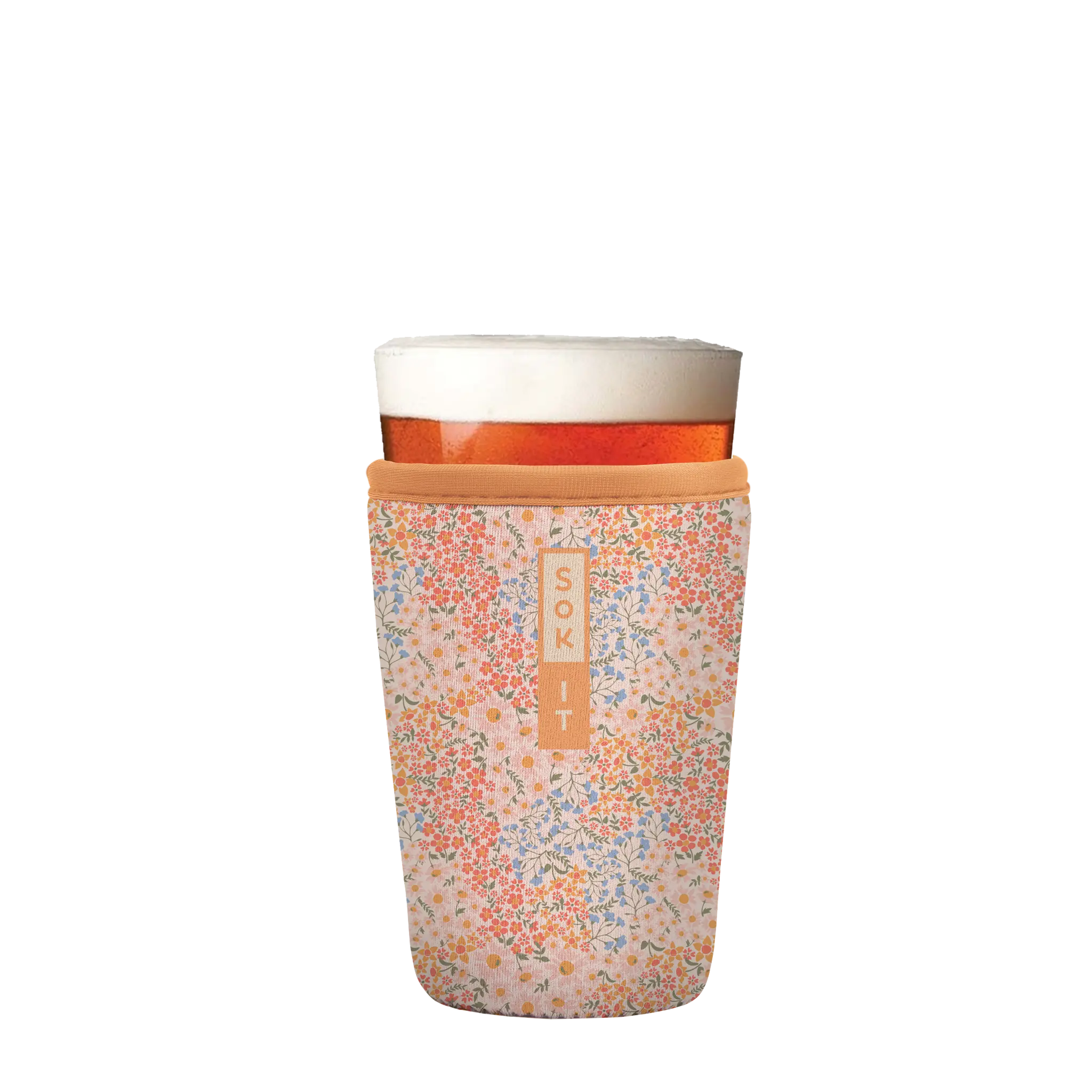 Sok-It PintGlassSok - Dainty Florals  