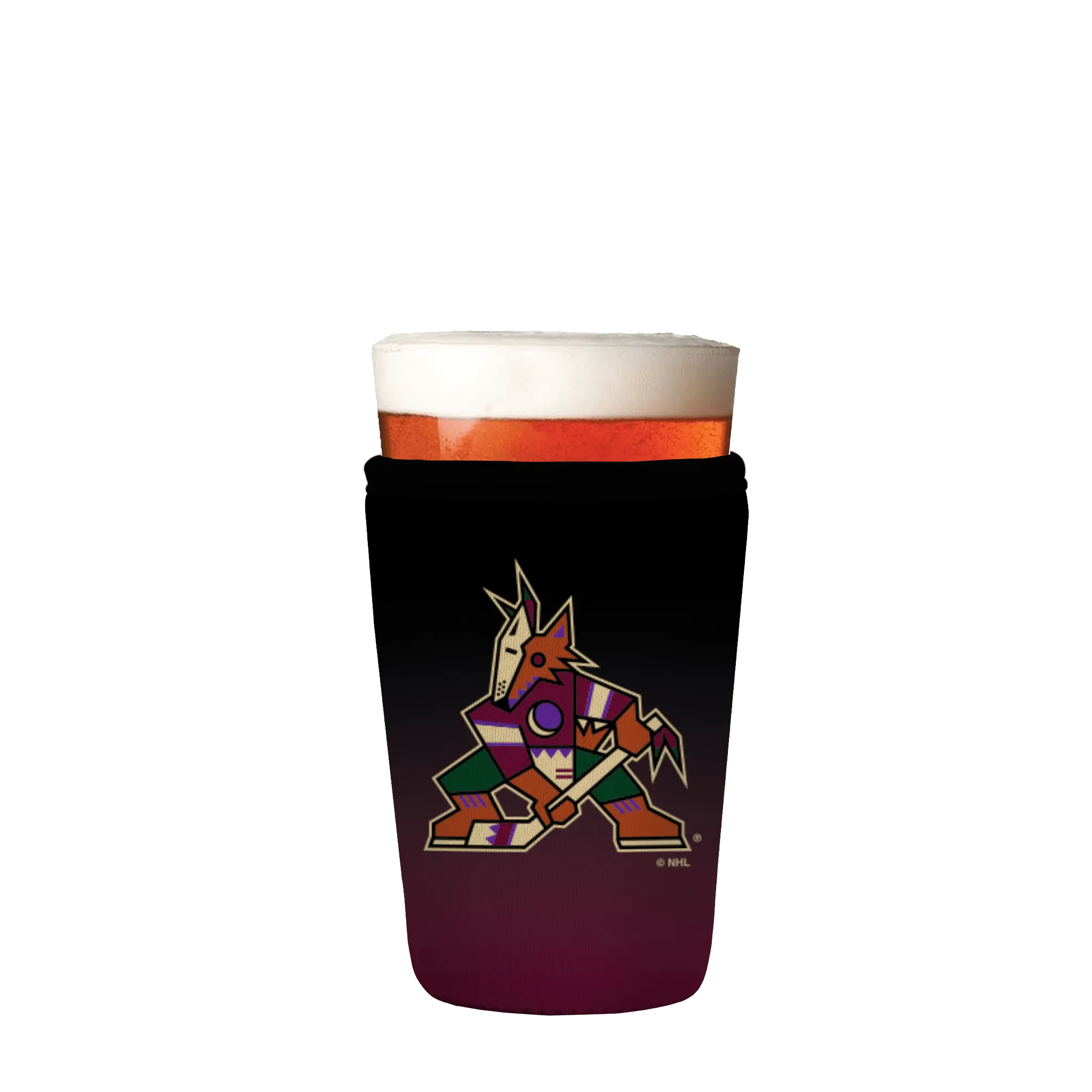 Sok-It PintGlassSok - NHL® Arizona Coyotes® Ombre 16-Pint-Glass 20.99 PintGlassSok-NHL