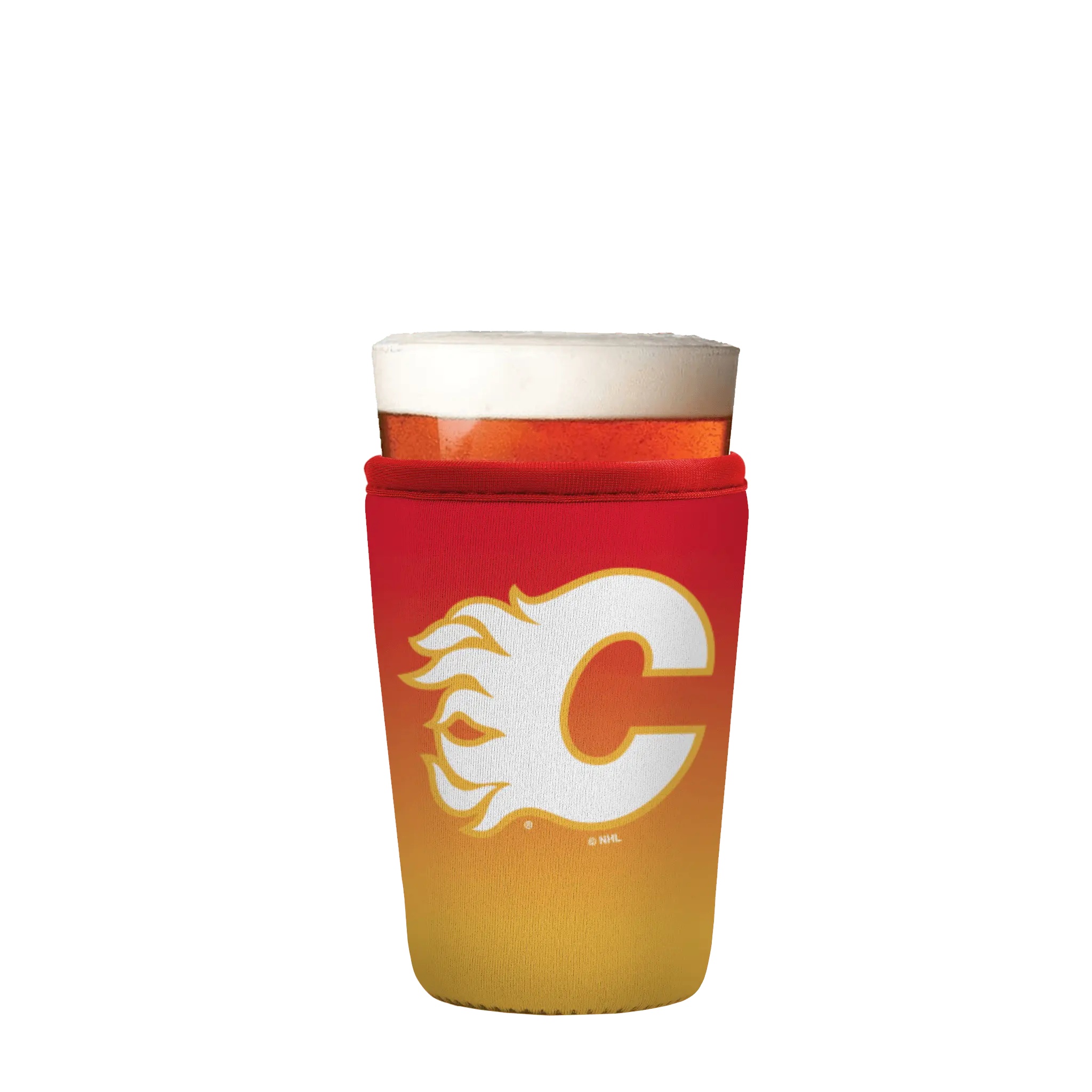 Sok-It PintGlassSok - NHL® Calgary Flames® Ombre 16-Pint-Glass 20.99 PintGlassSok-NHL