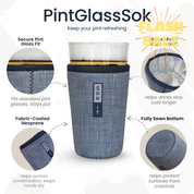 PintGlassSok - Cowgirl Couture