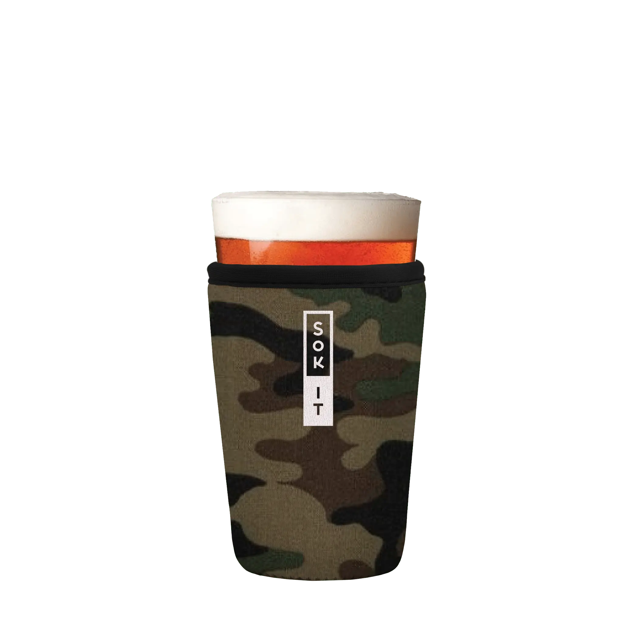 Sok-It PintSok - Green Camo 16oz-Pint-Glass 16.99 PintGlassSok-Camo