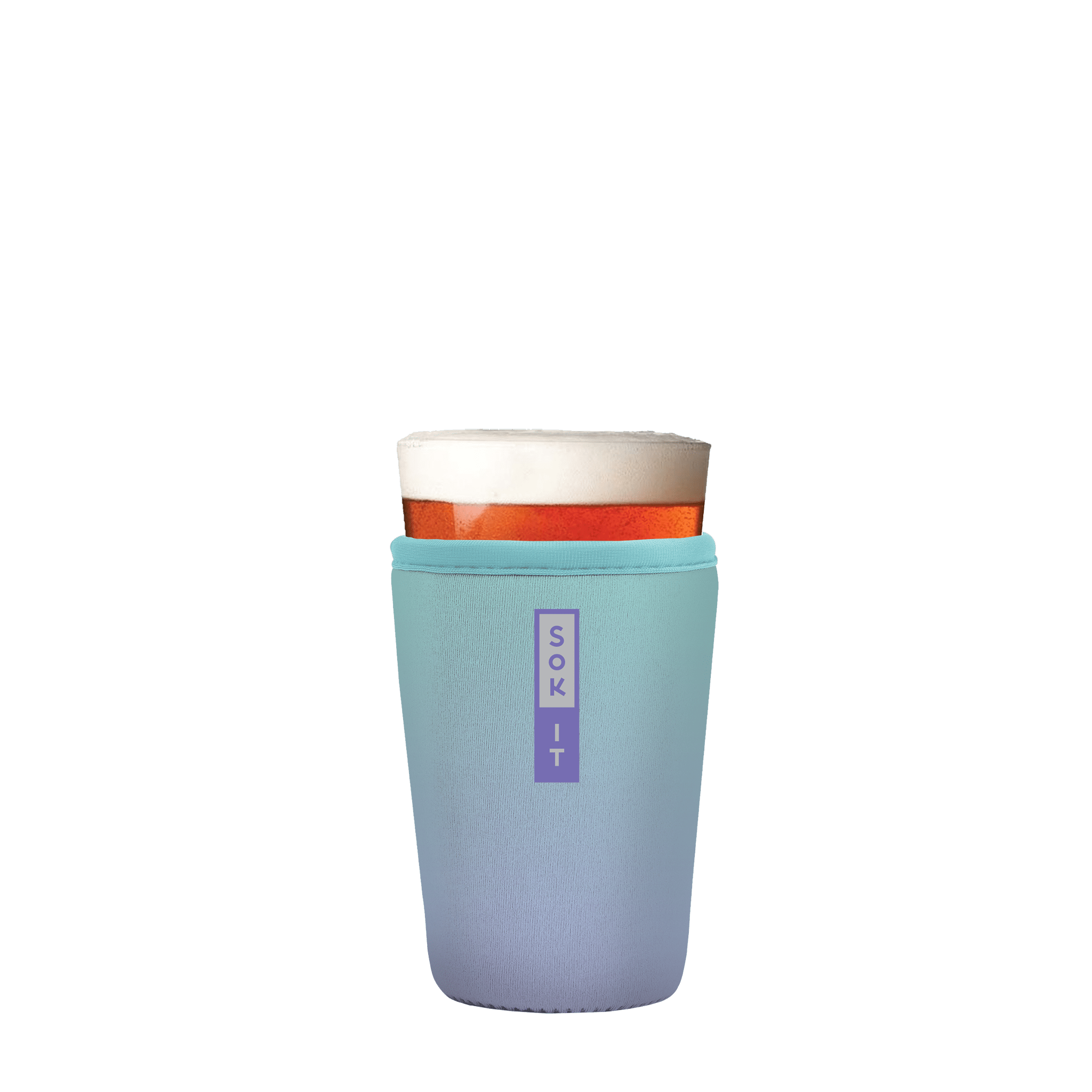 Sok-It PintSok - Mermaid Ombre 16oz-Pint-Glass 14.43 PintGlassSok-Ombre