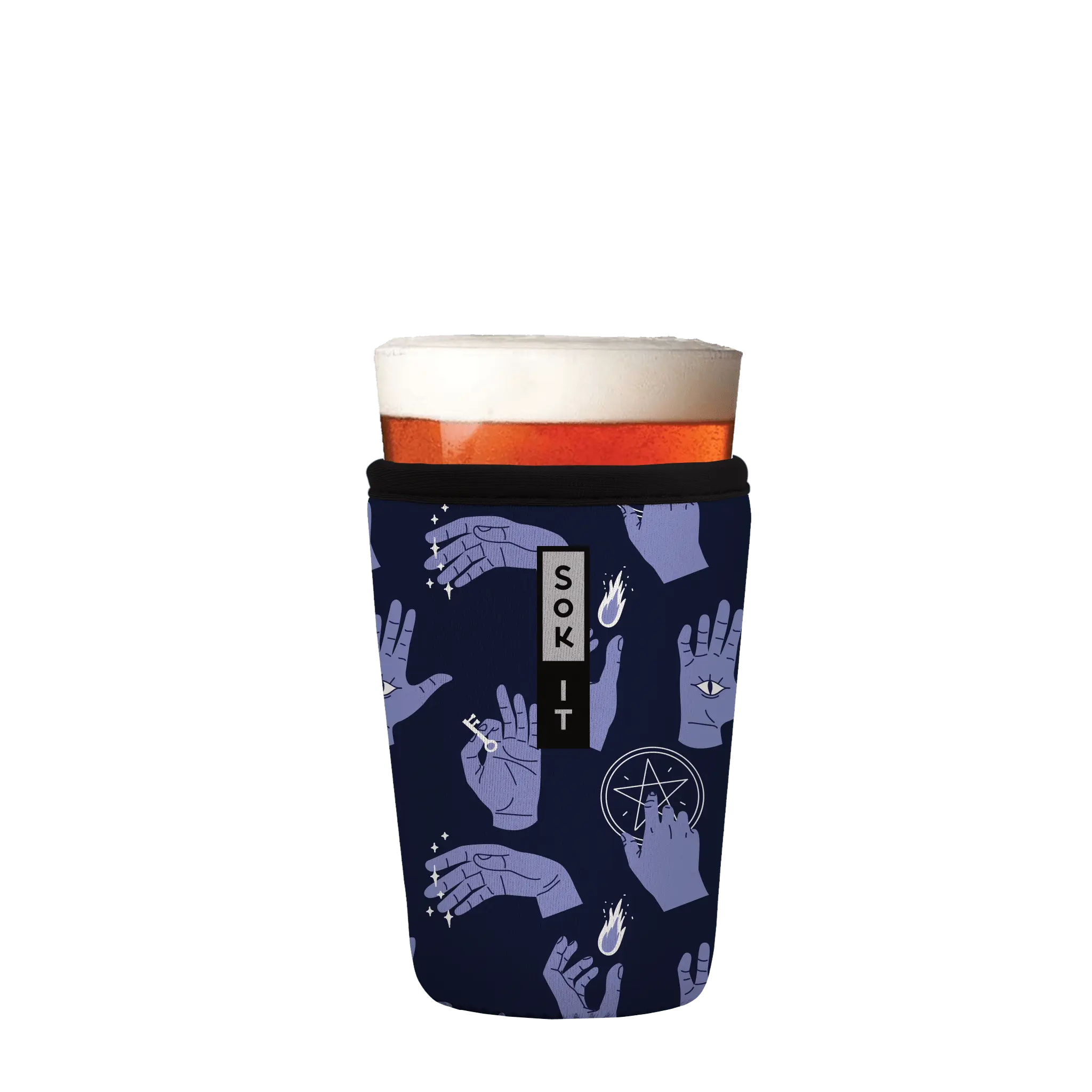 Sok-It PintSok - Occult Hands 16oz-Pint-Glass 11.88 PintGlassSok-Fall Holiday