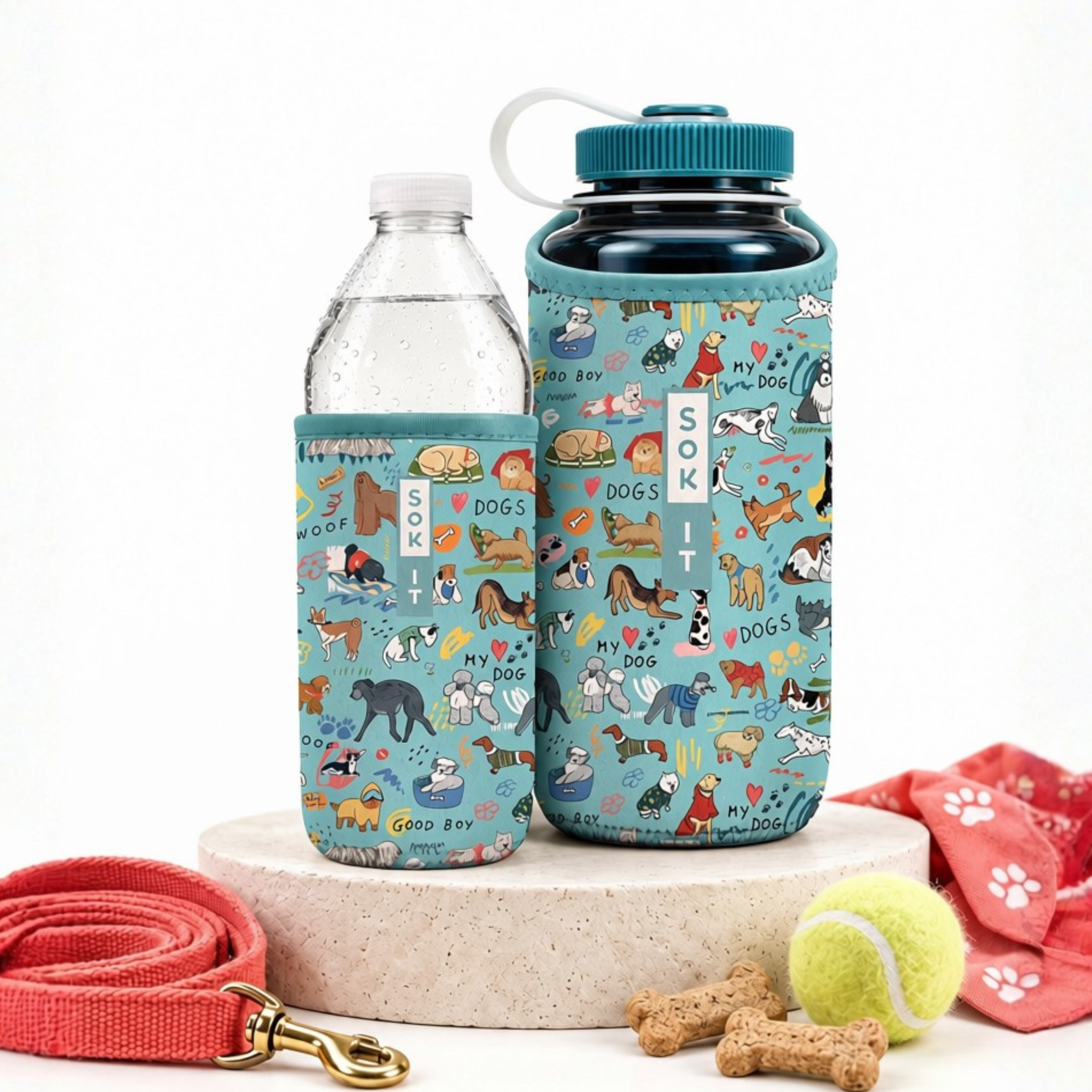 Square_-_Dog_Days_Forever_BotlSok_Nalgene_Water_Bottle.png
