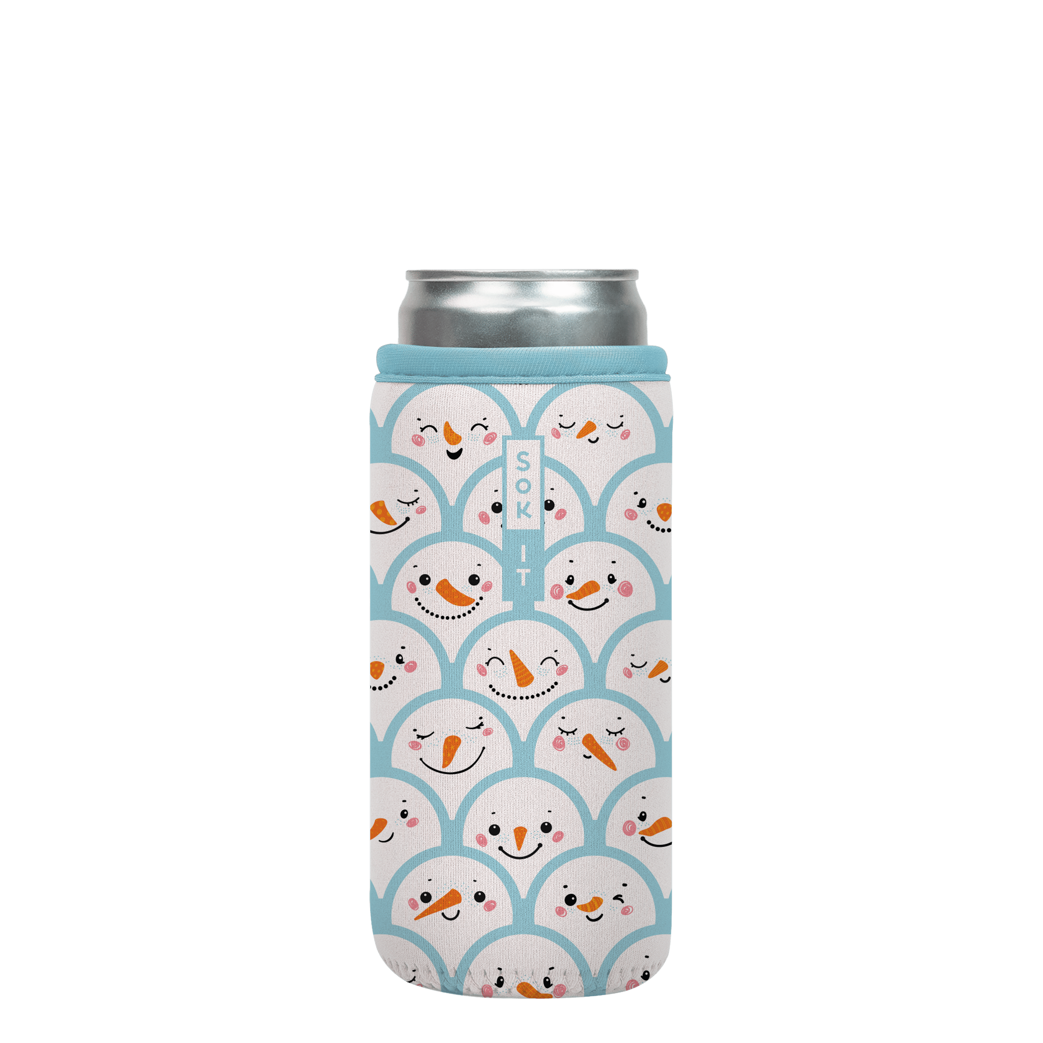 CanSok Snow Friends 12oz Slim Can