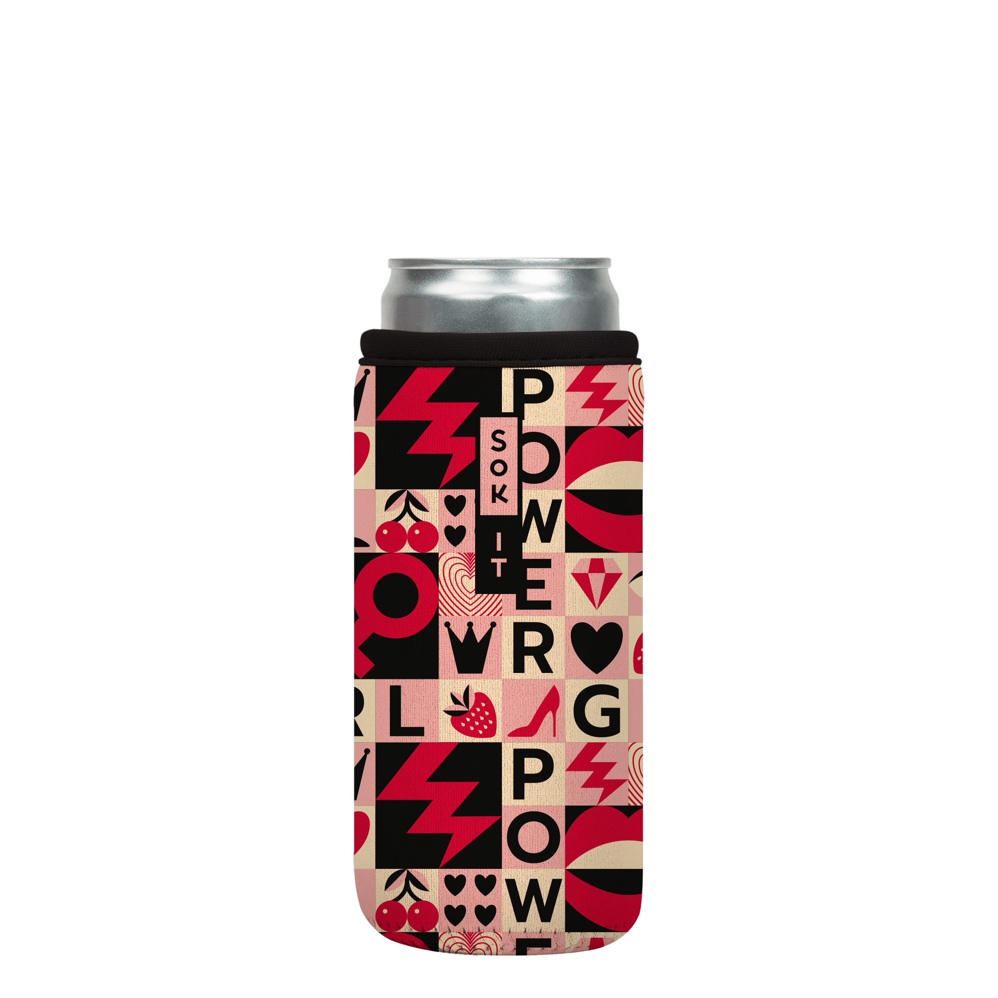 CanSok-Women Focused Girl Power 12oz Slim Can